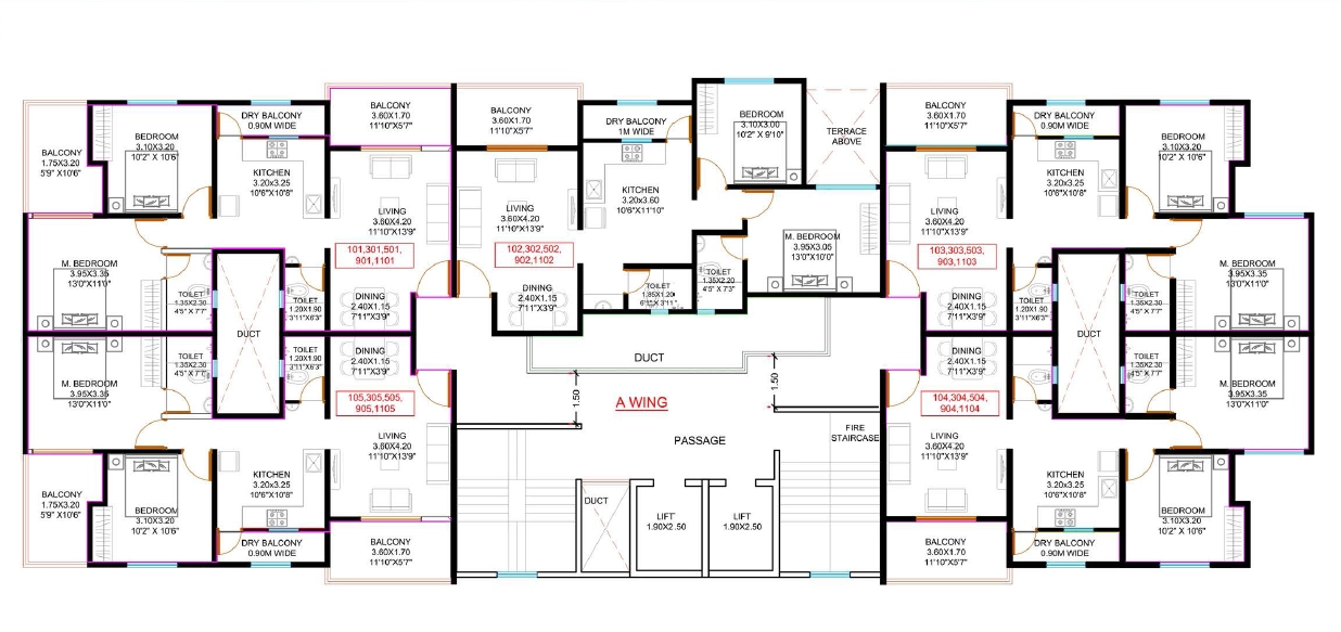 Audumbar Marigold Calendula Floor plan 3