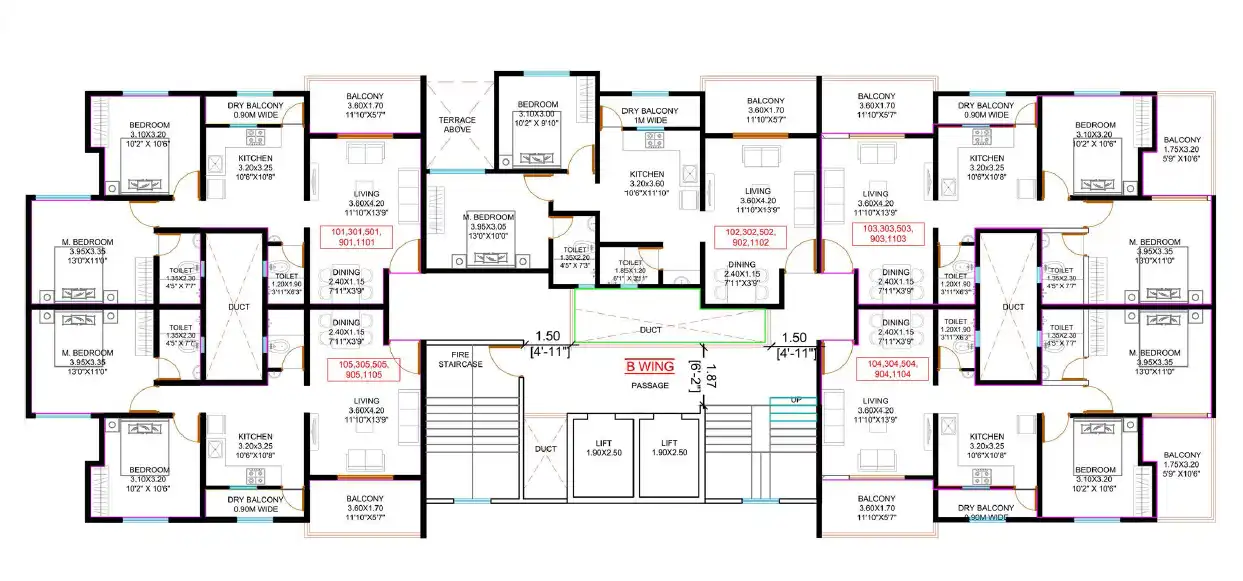 Audumbar Marigold Calendula Floor plan 4