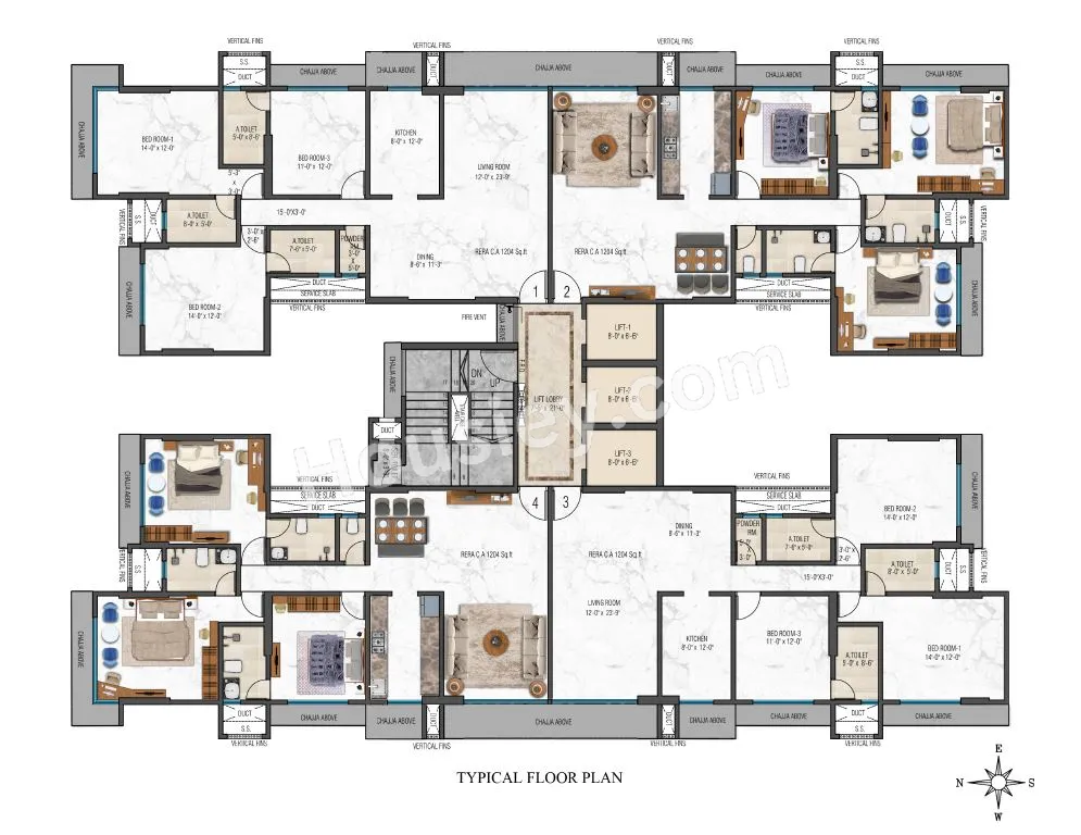 Mayfair Muse Floor plan 1