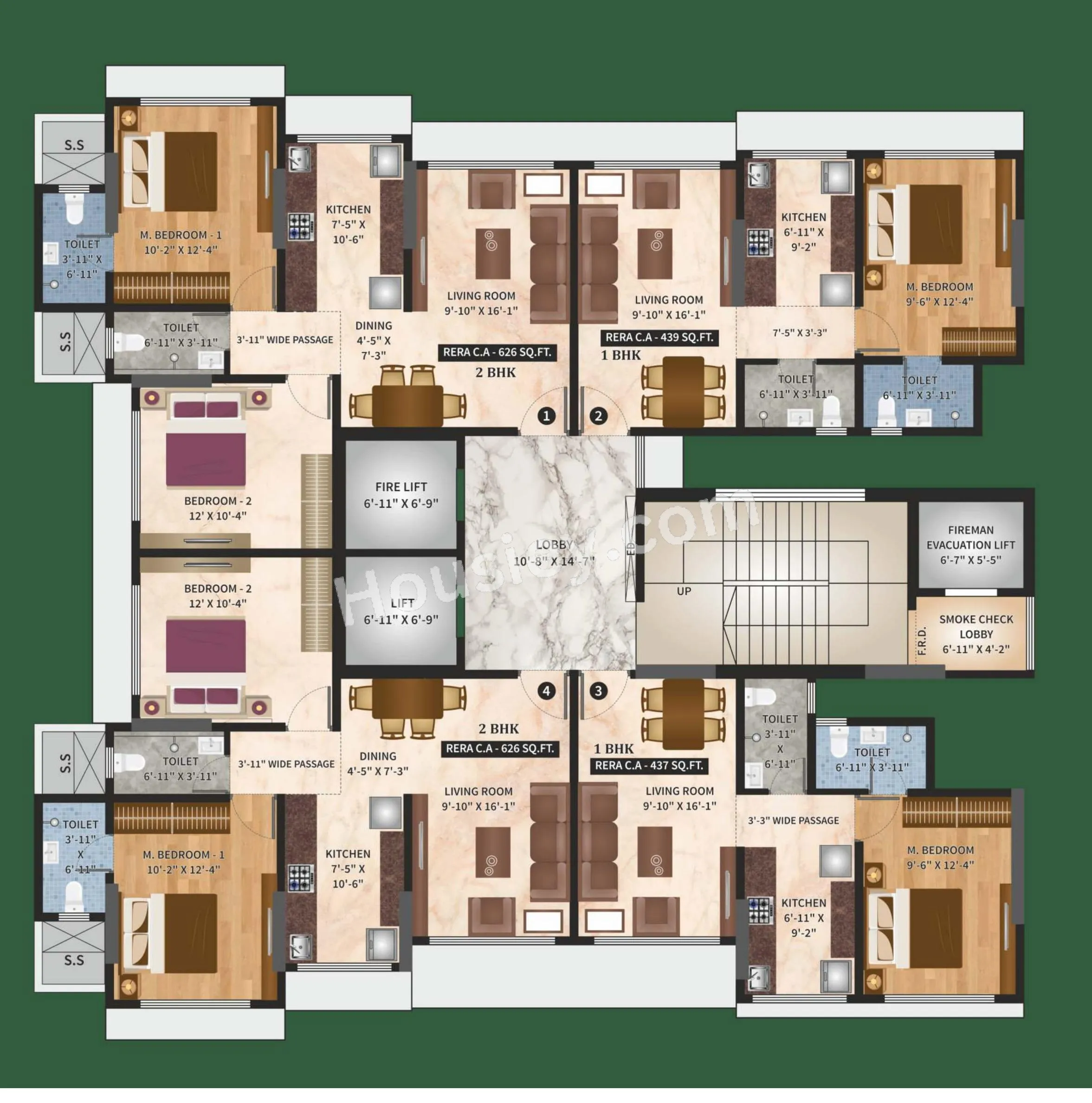 Shreeji Meadows 83 Master Plan