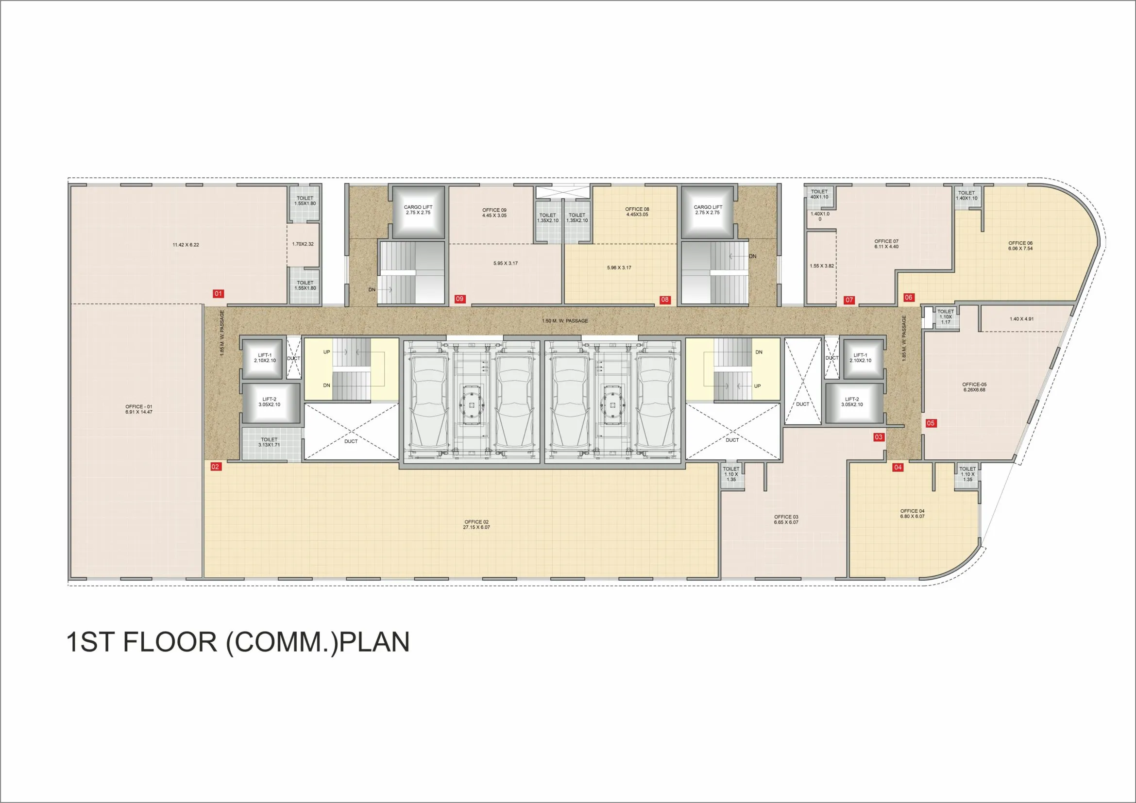 Metro Majestic Floor plan 1