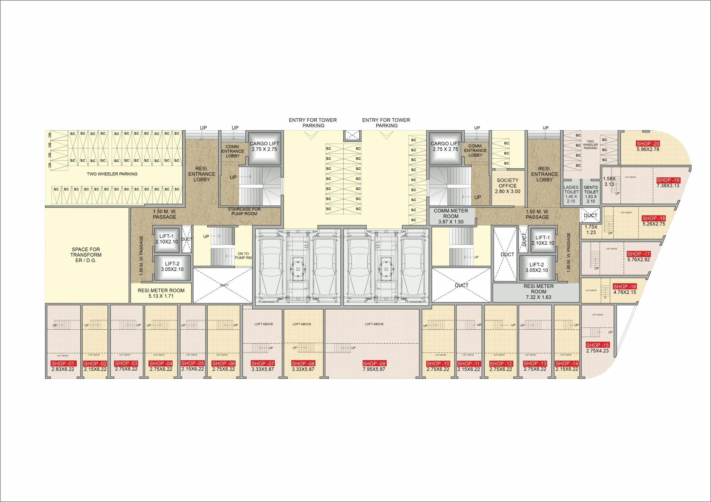 Metro Majestic Floor plan 3