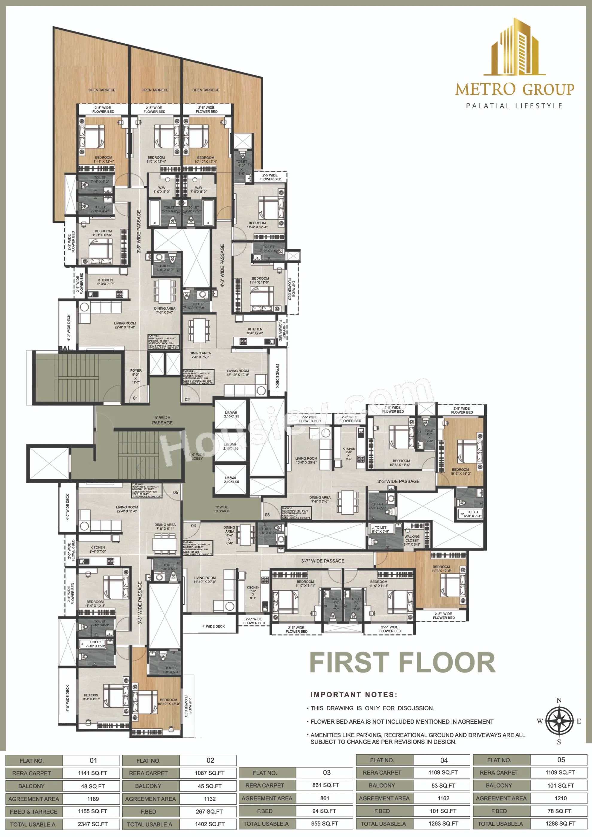 Metro Regalia Floor plan 3