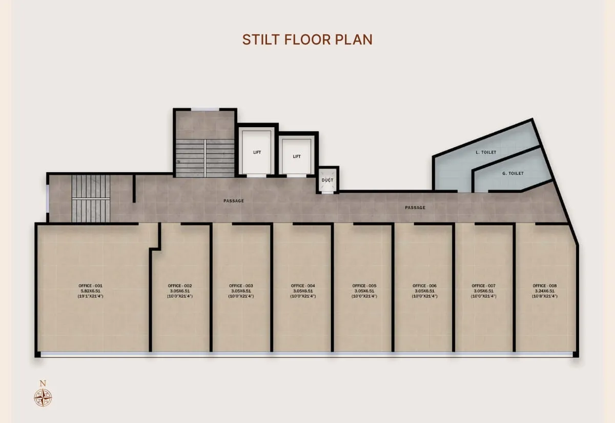 Manav Midtown One Floor plan 3
