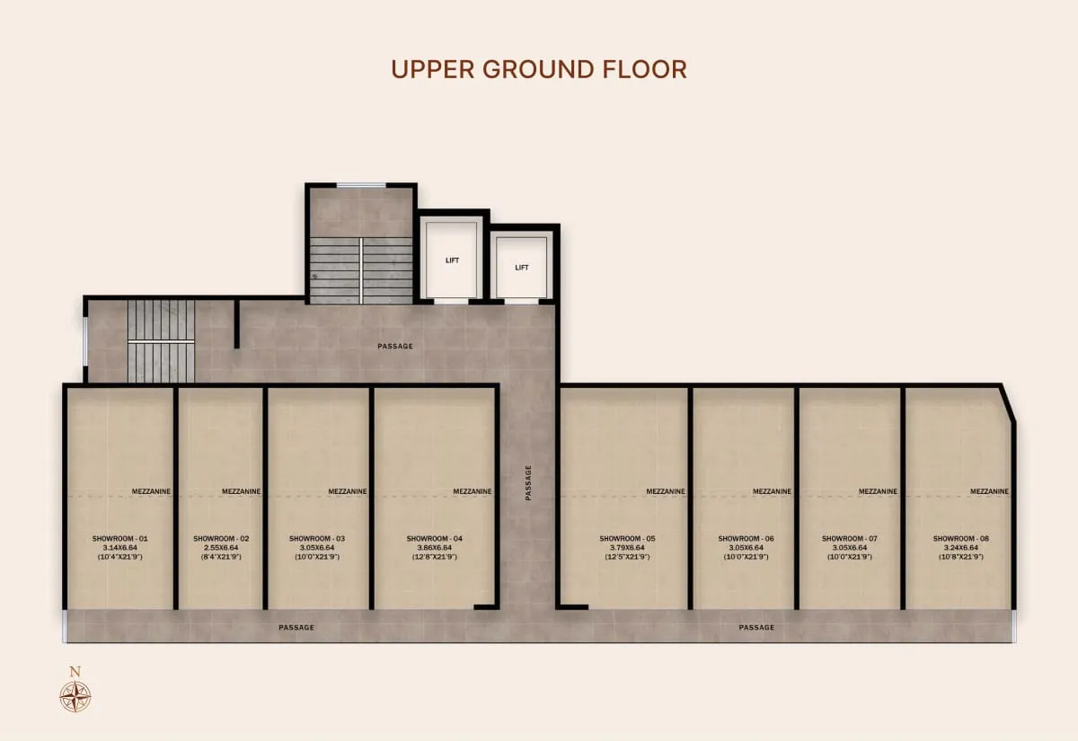 Manav Midtown One Floor plan 4