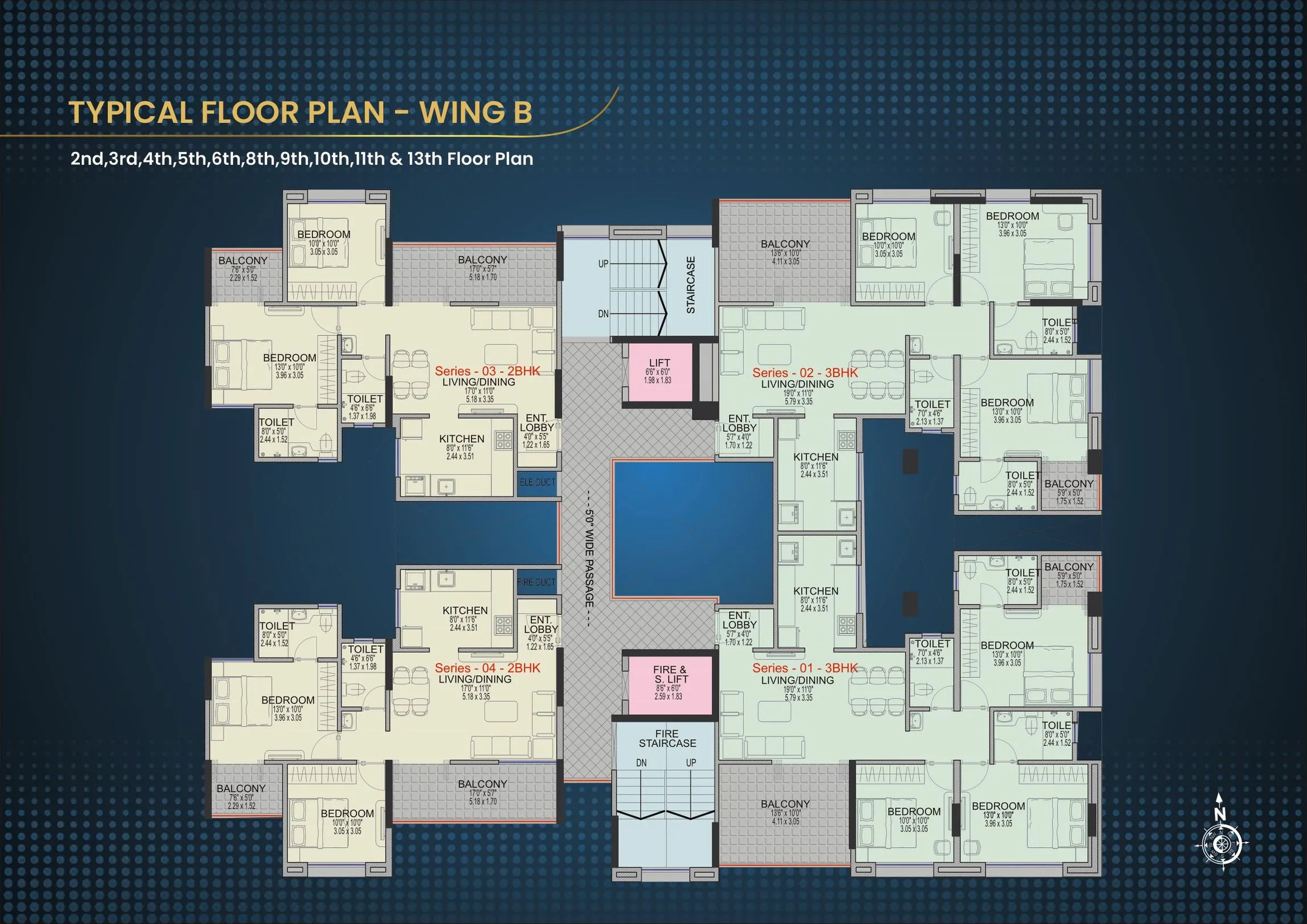 Millennium Amara Floor plan 3