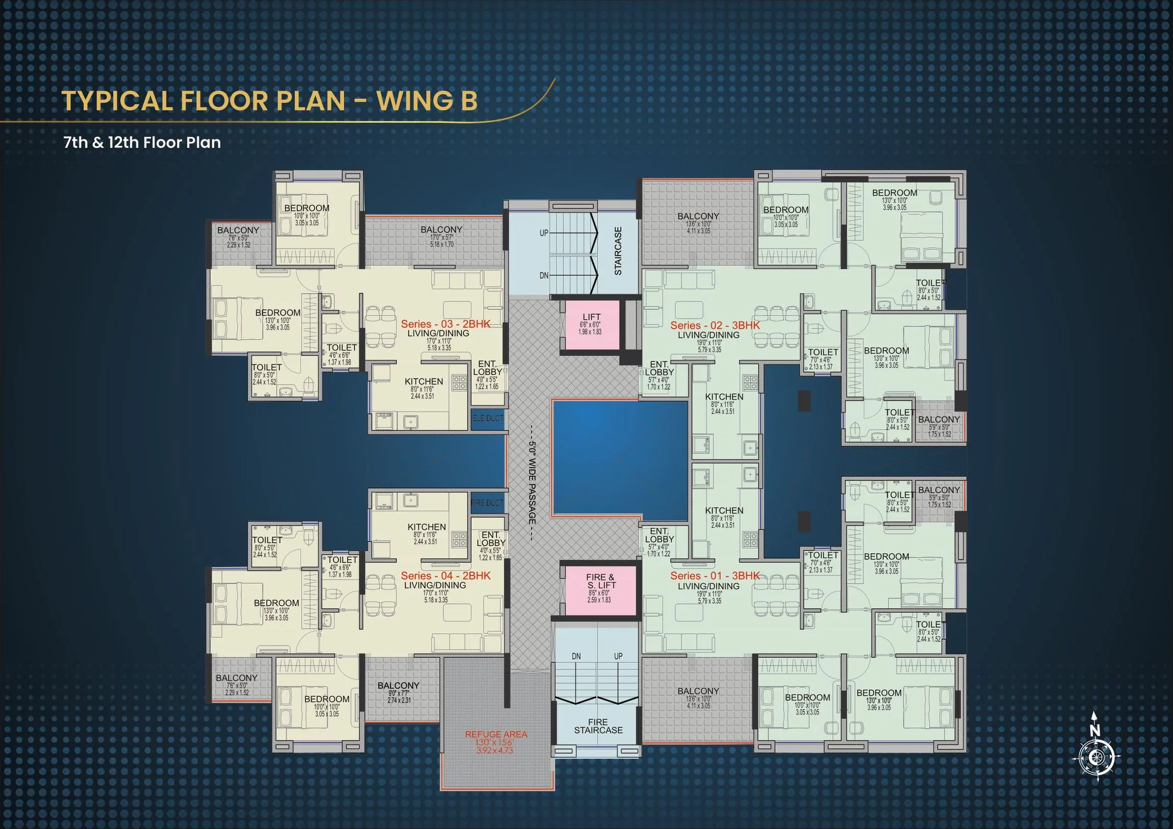 Millennium Amara Floor plan 4