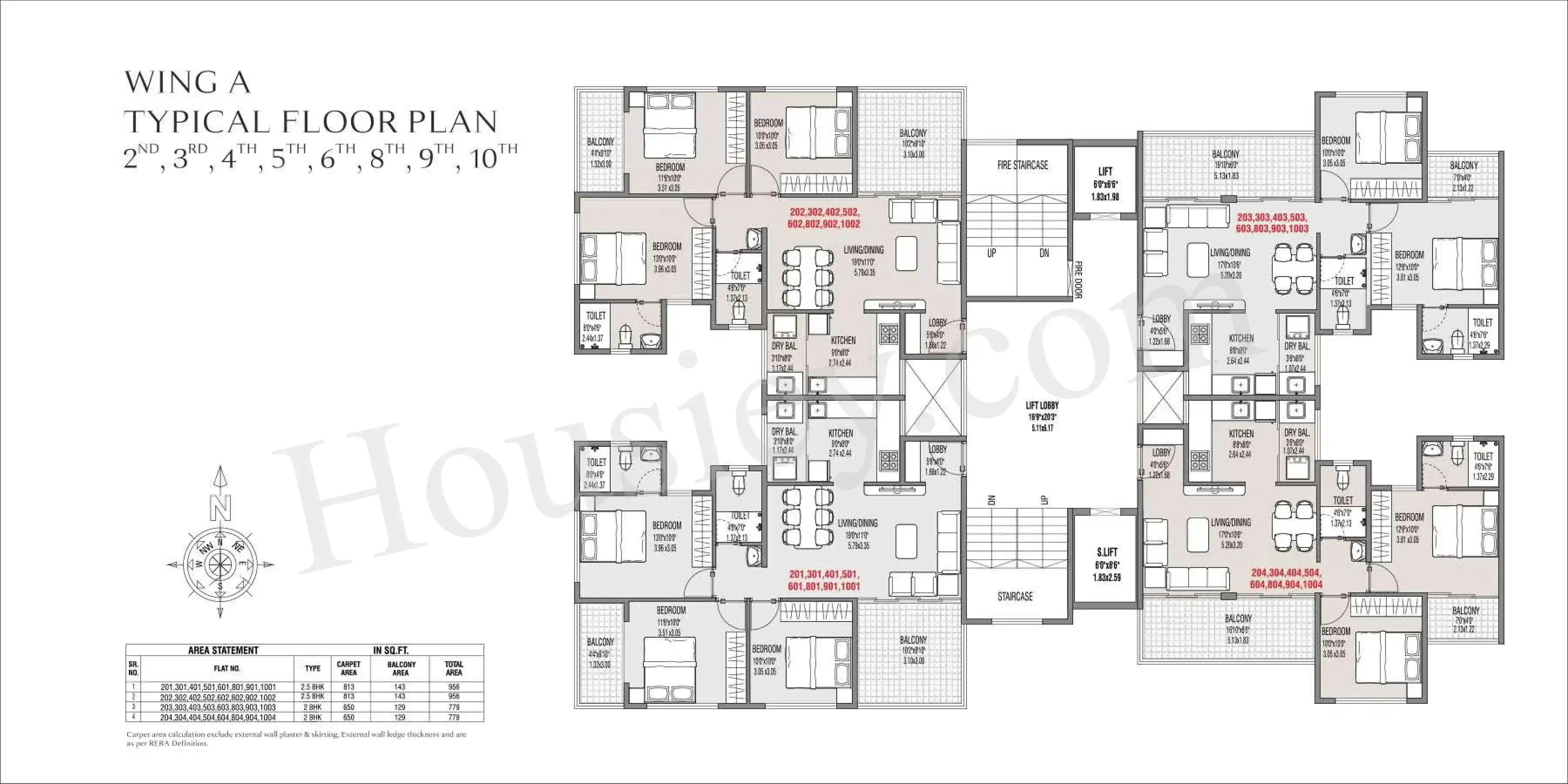 Millennium Pacific Floor plan 1
