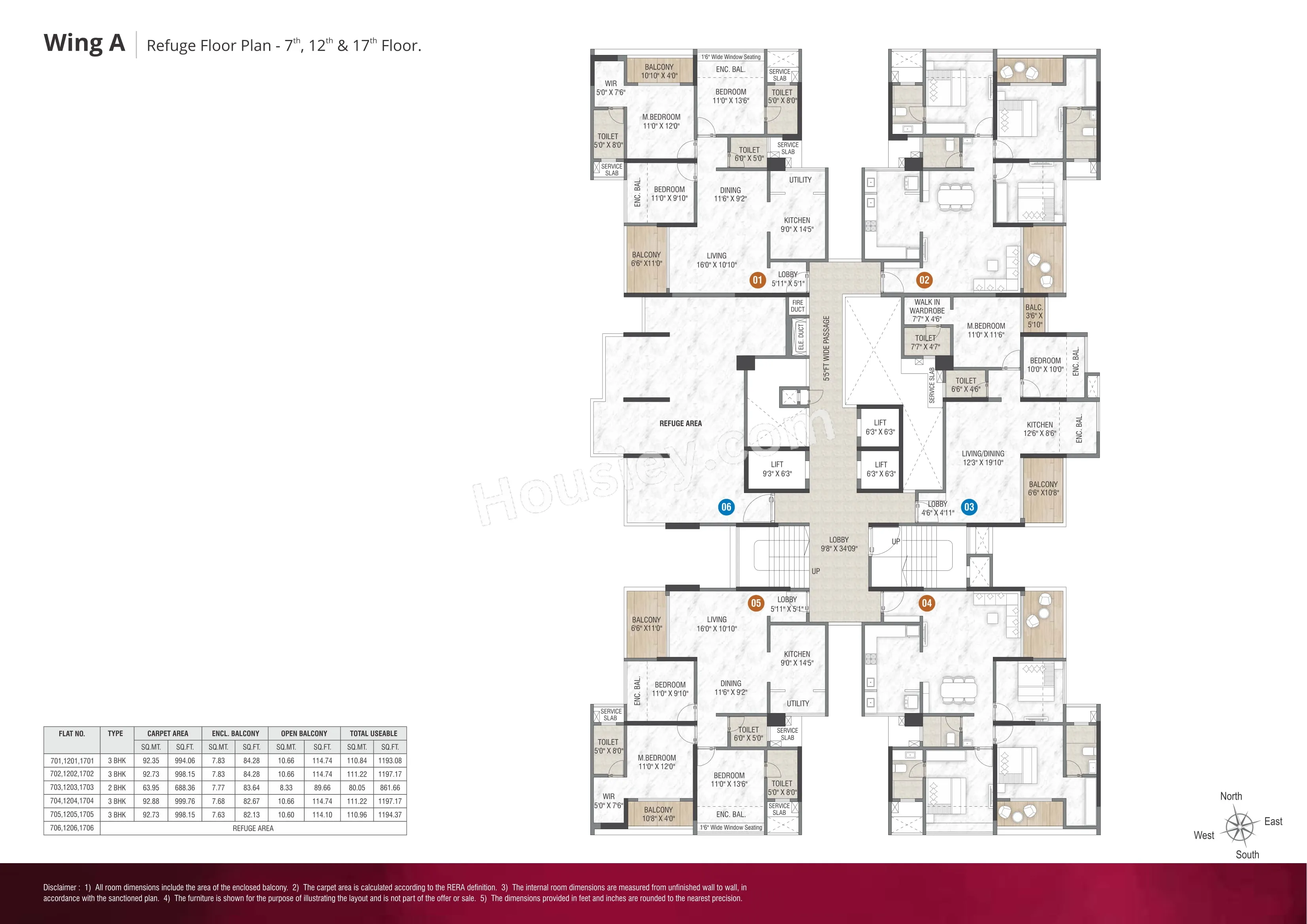 Millennium Samriddhi Floor plan 1