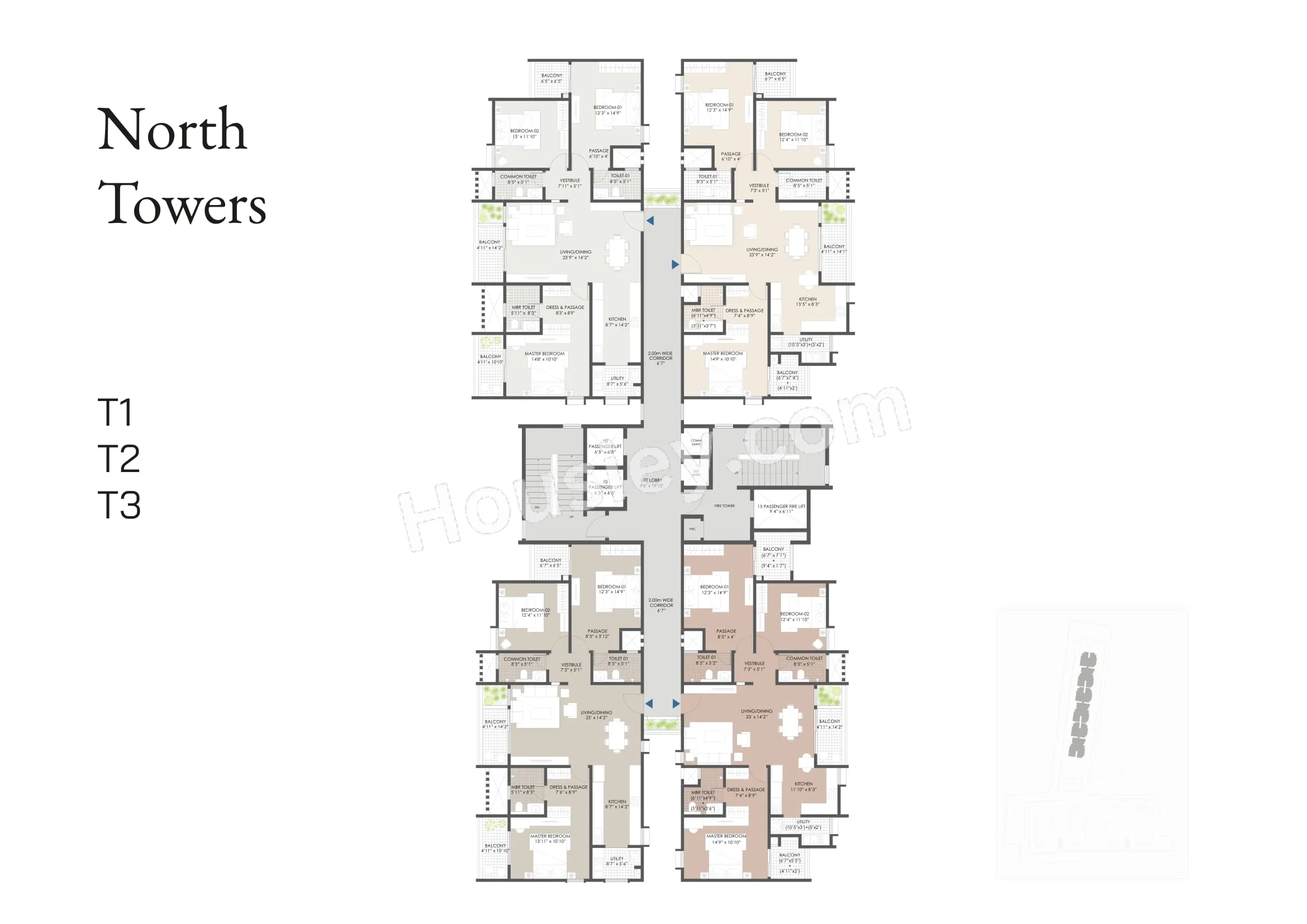 Modern Spaaces Engrace Vista Floor plan 1