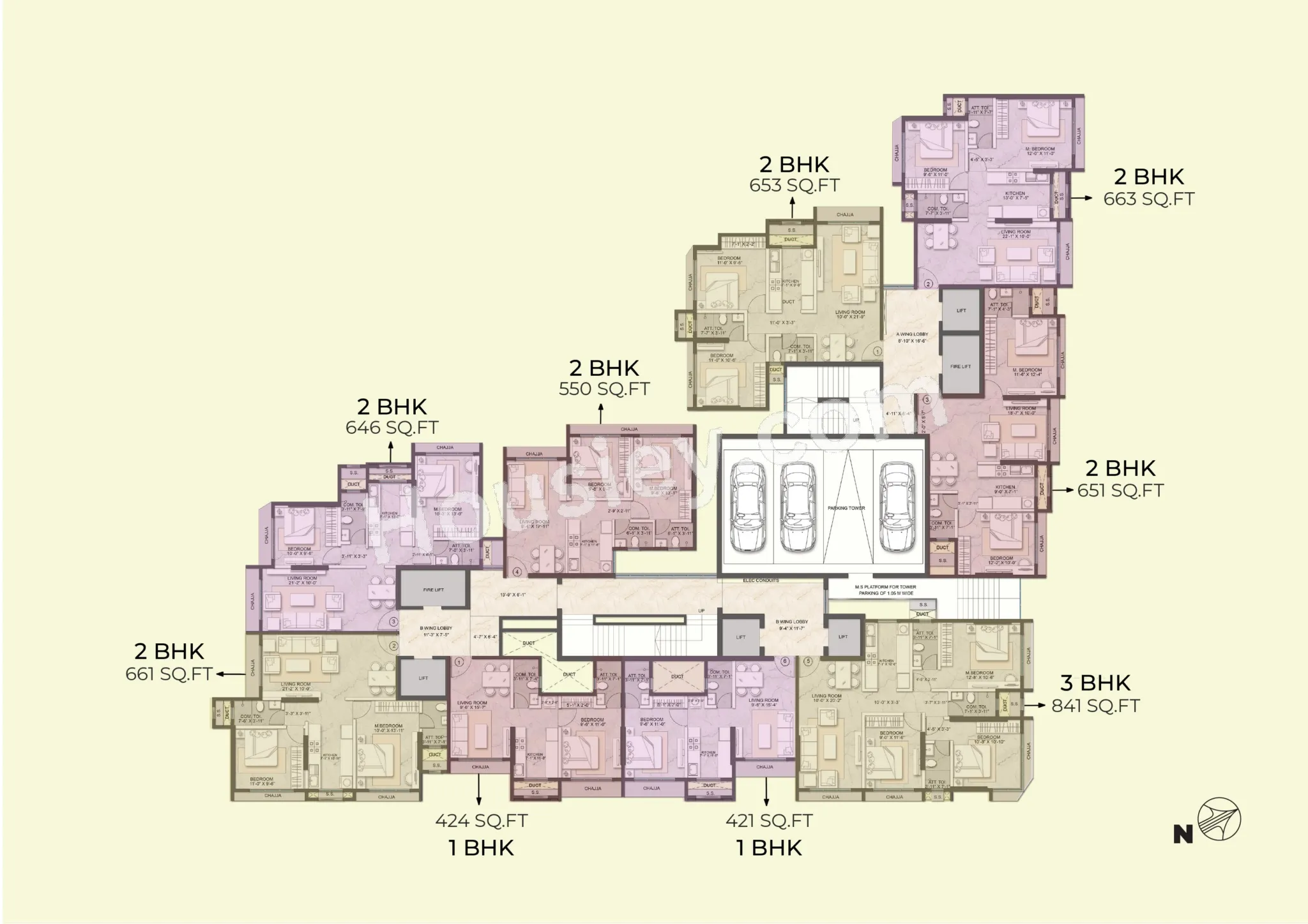 Modirealty Ashvattha Master Plan