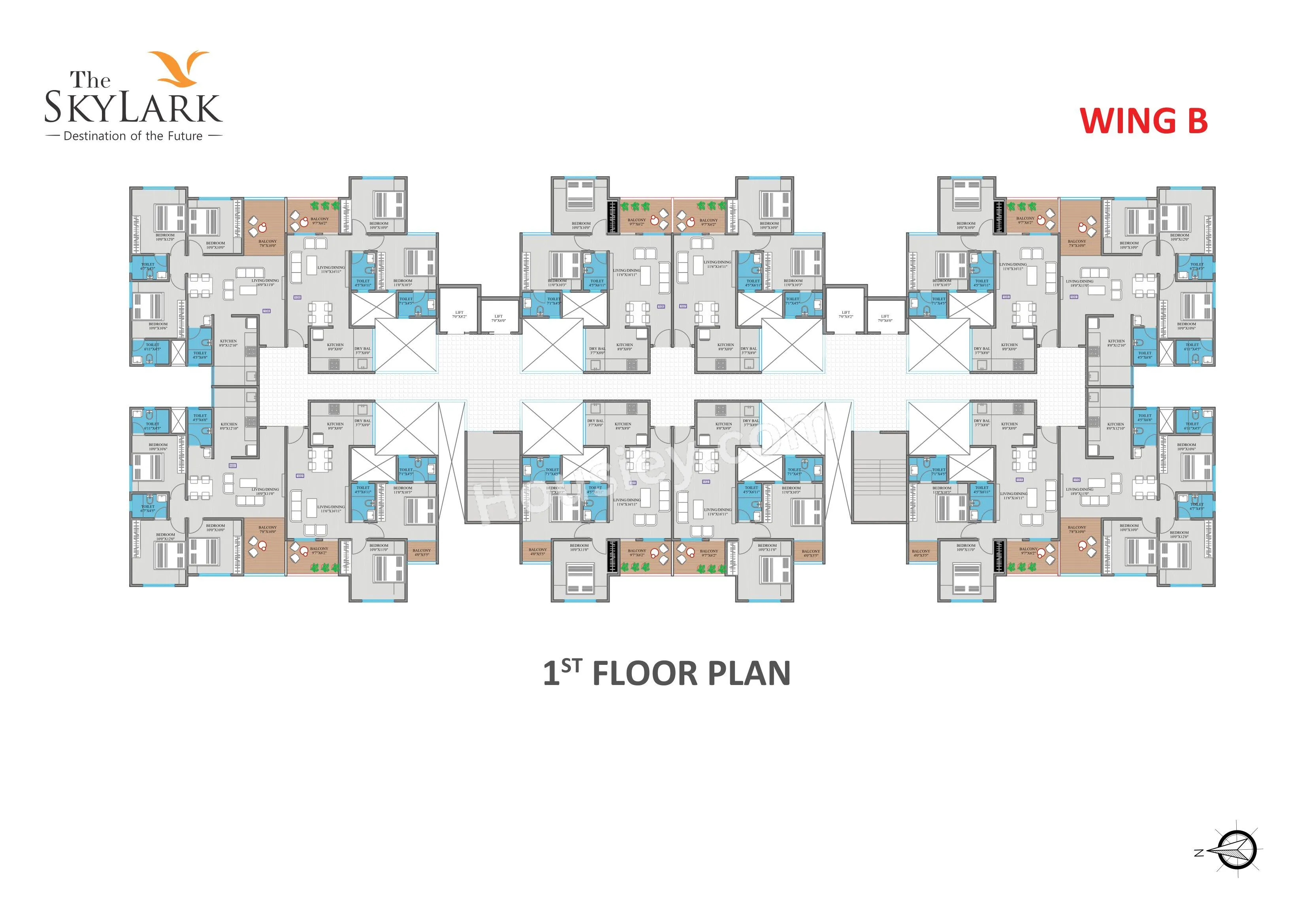 Mohisha The Skylark Phase 2 Floor plan 4