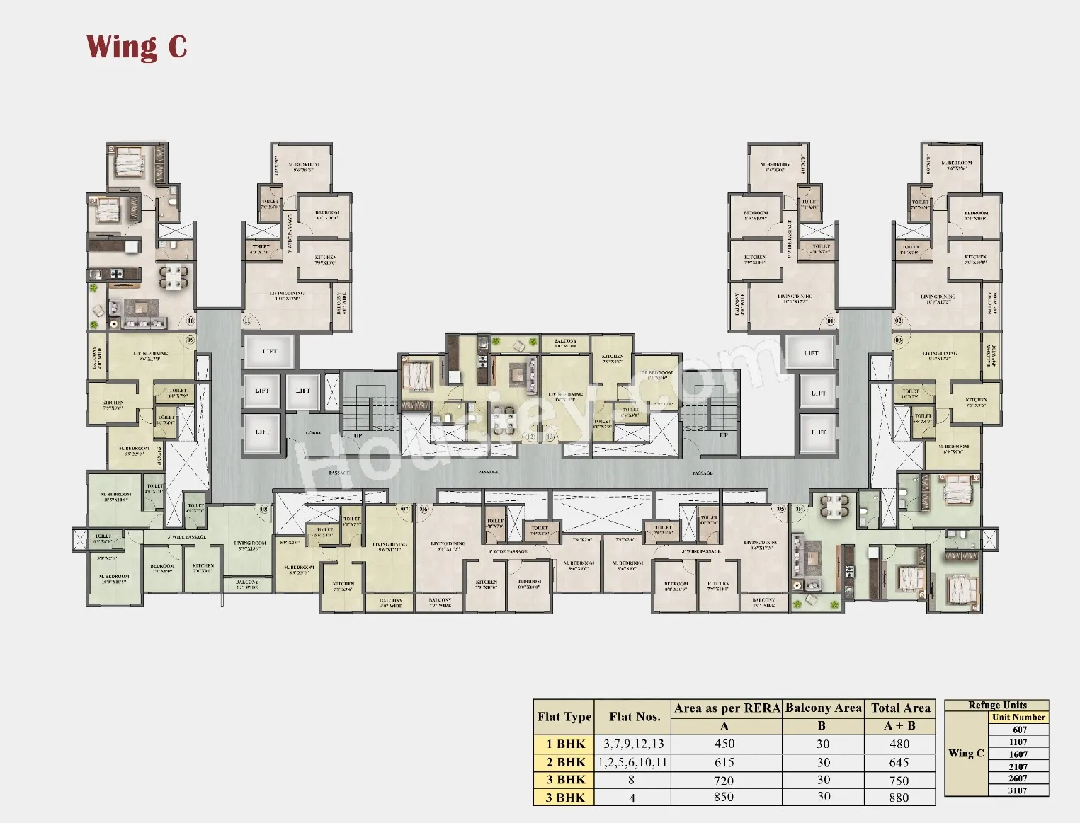 Mukta My Heaven Floor plan 1
