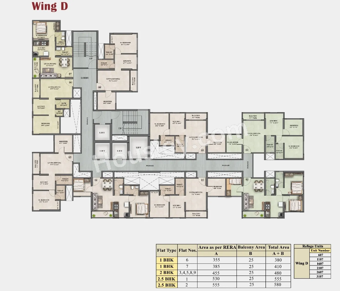 Mukta My Heaven Floor plan 4