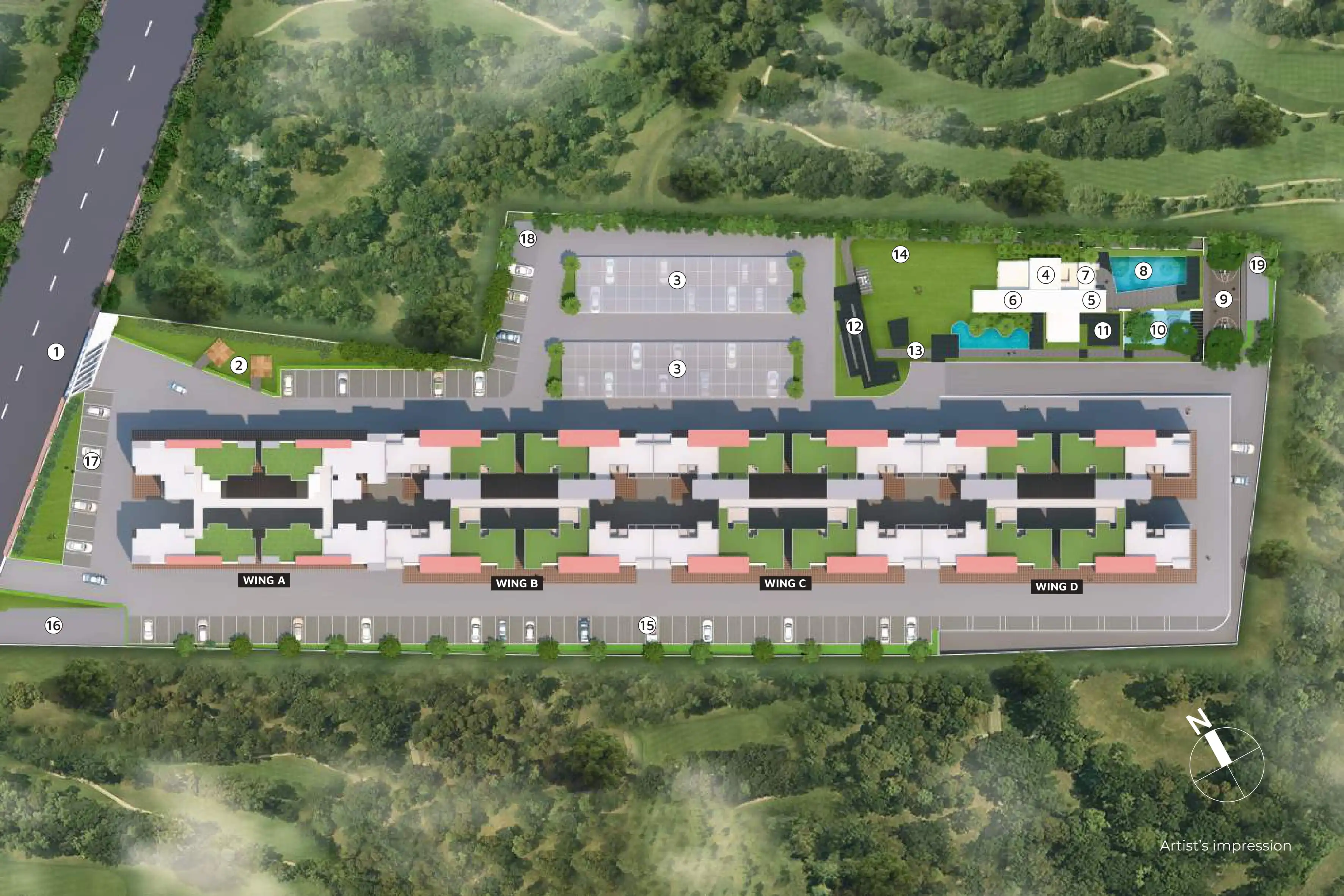 My Home Punawale Master Plan