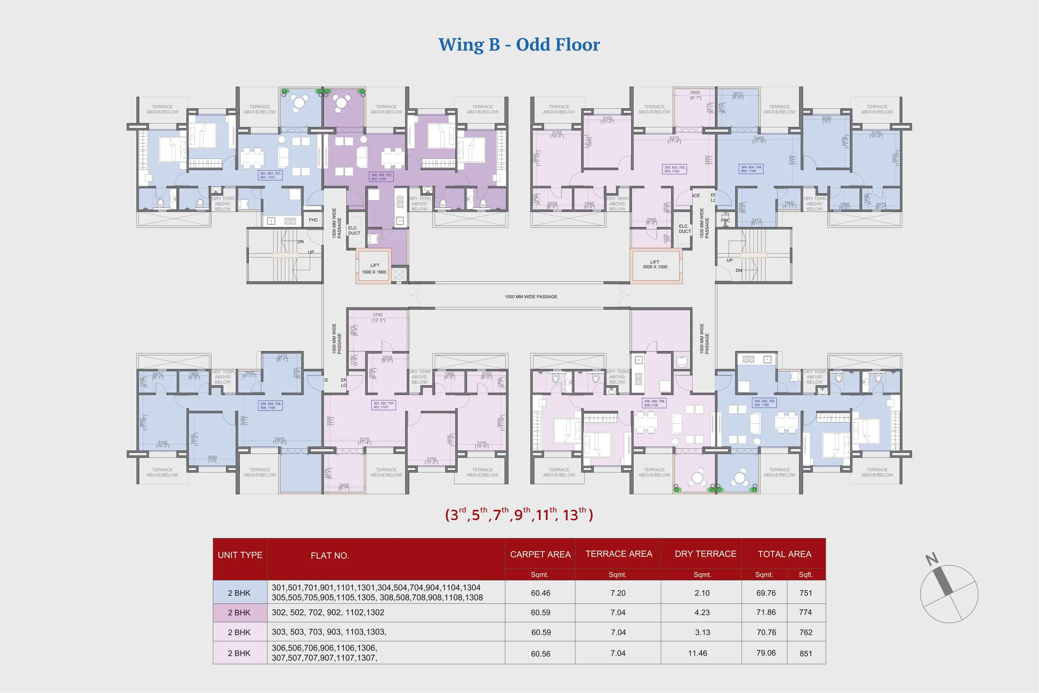 My Home Punawale Floor plan 4