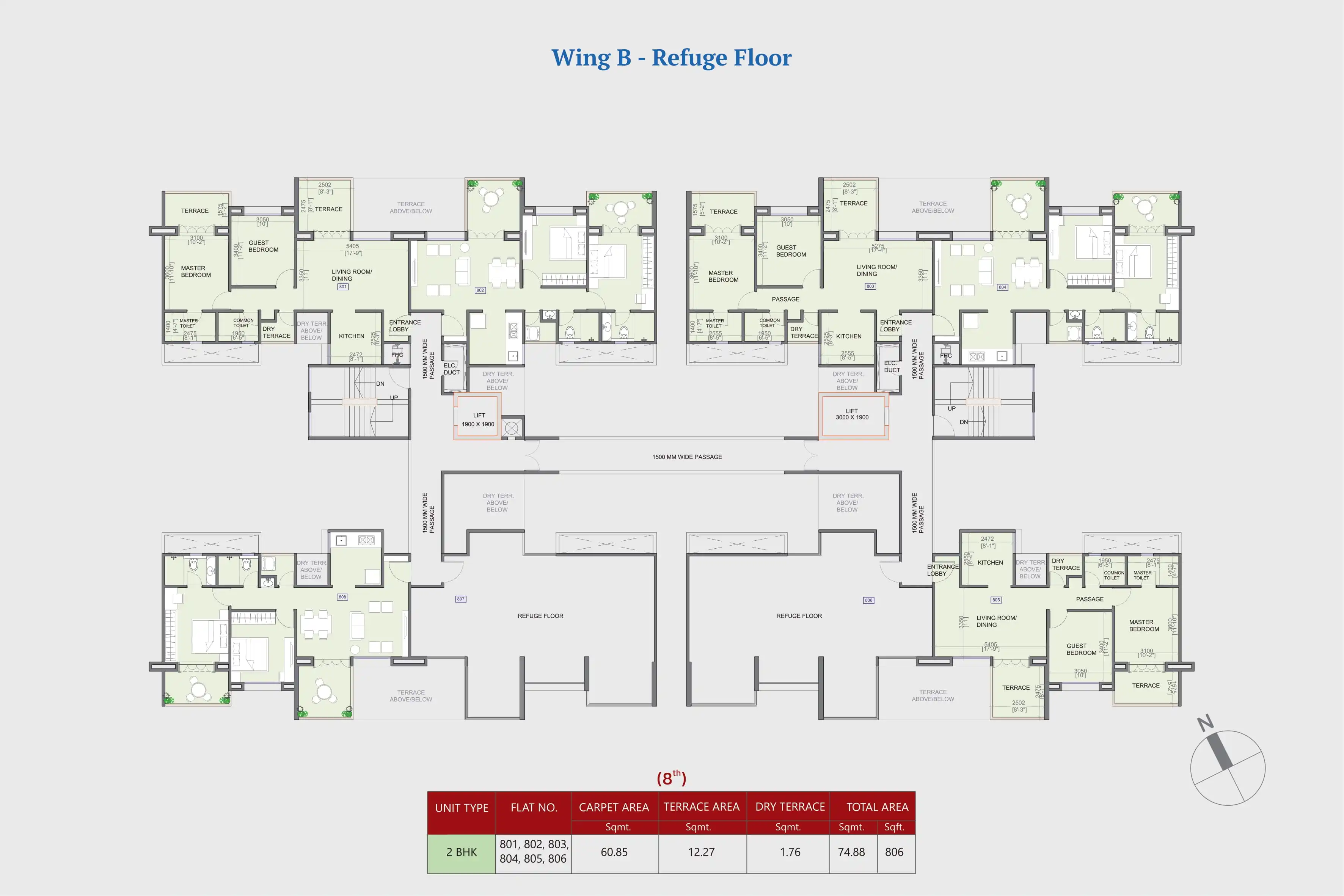 My Home Punawale Floor plan 3