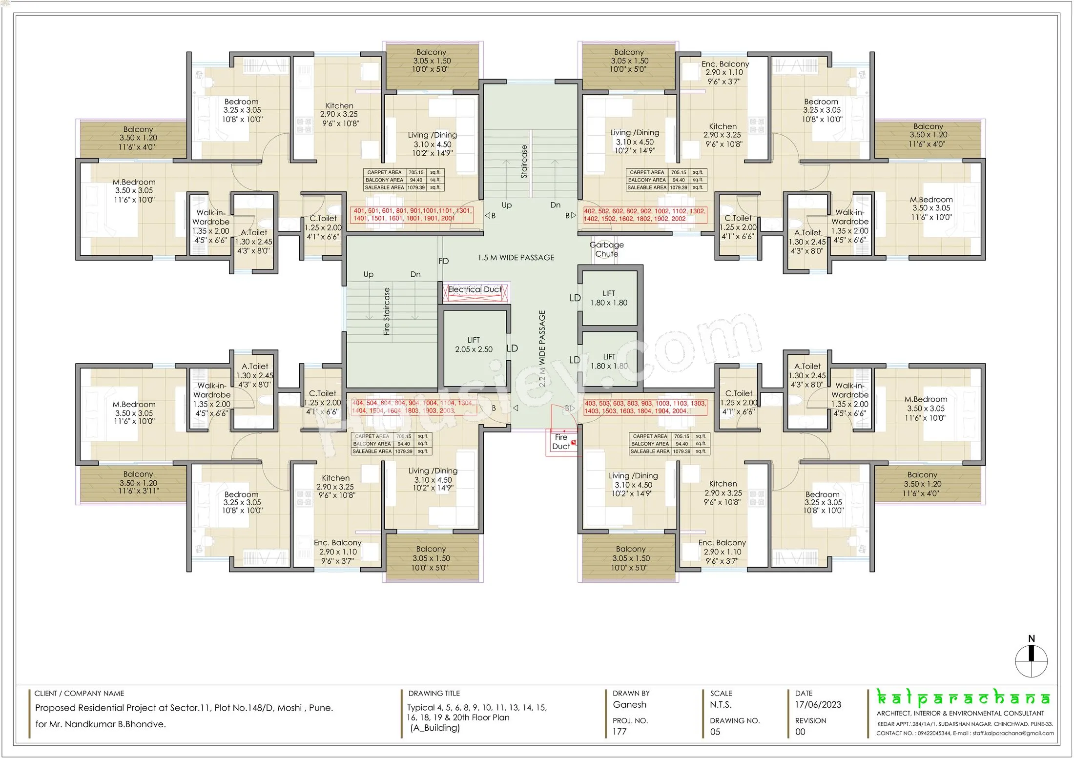 NB Towers Floor plan 1