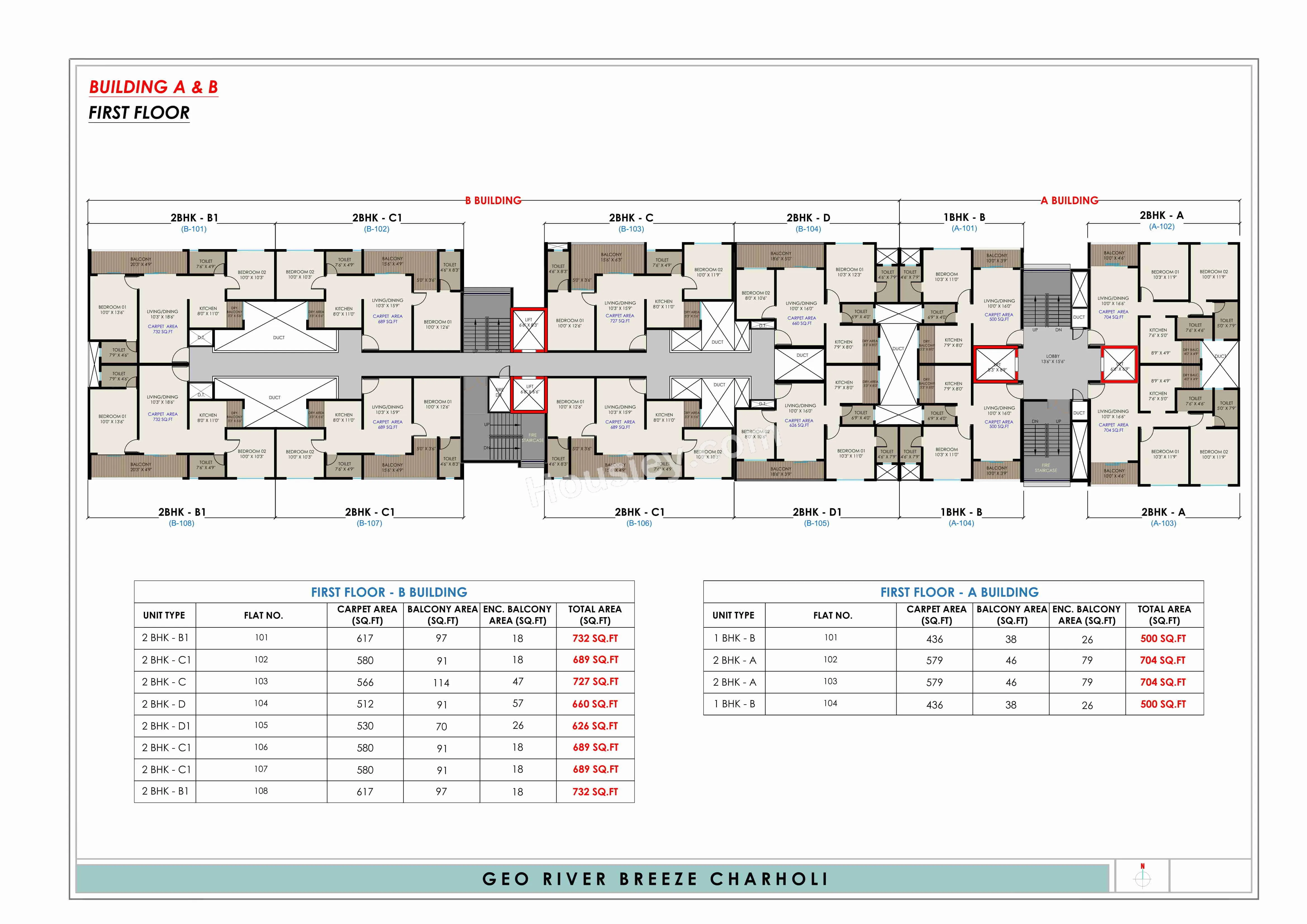 NK Geo River Breeze Floor plan 1