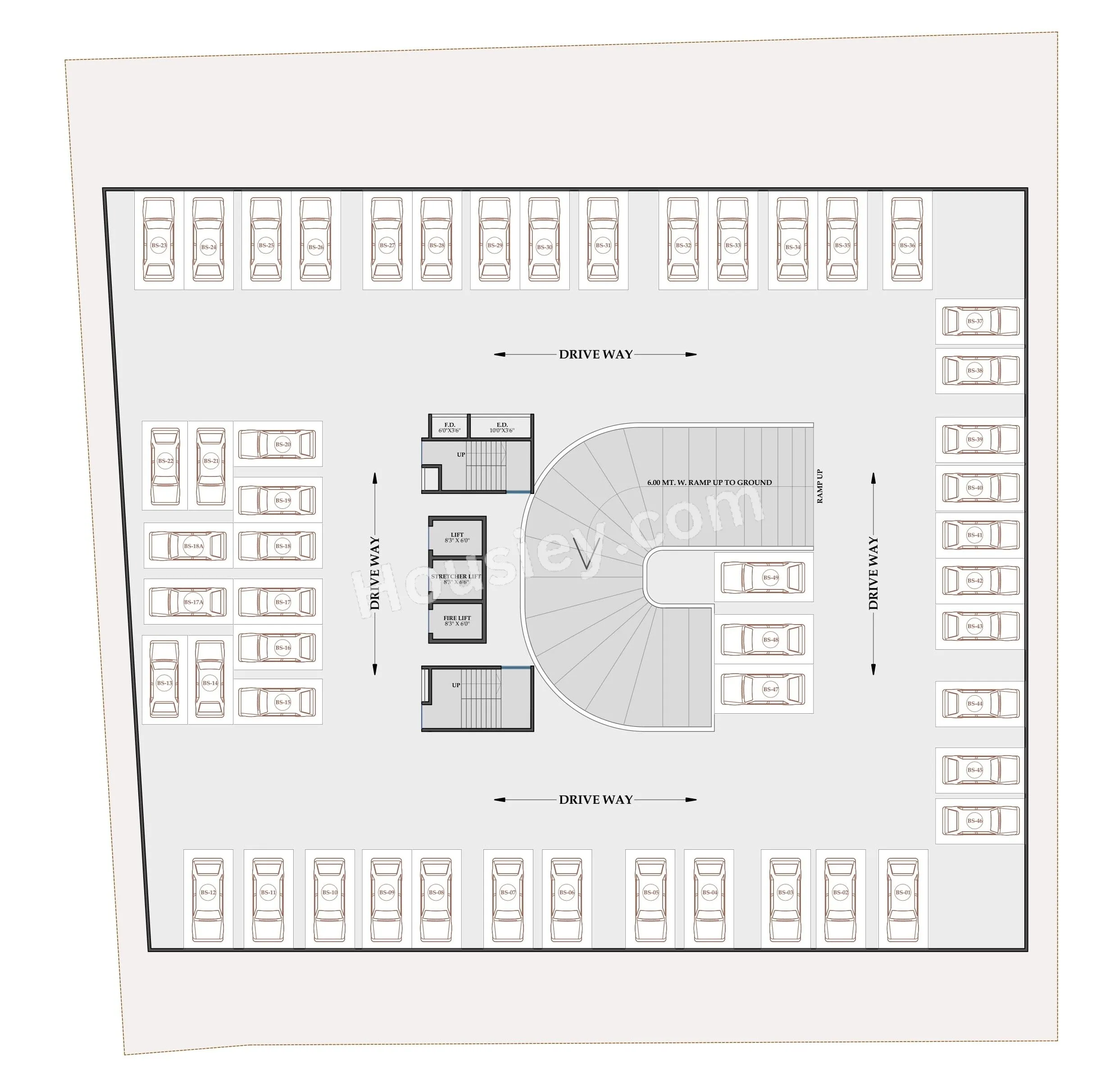 NMS 17 West Floor plan 1