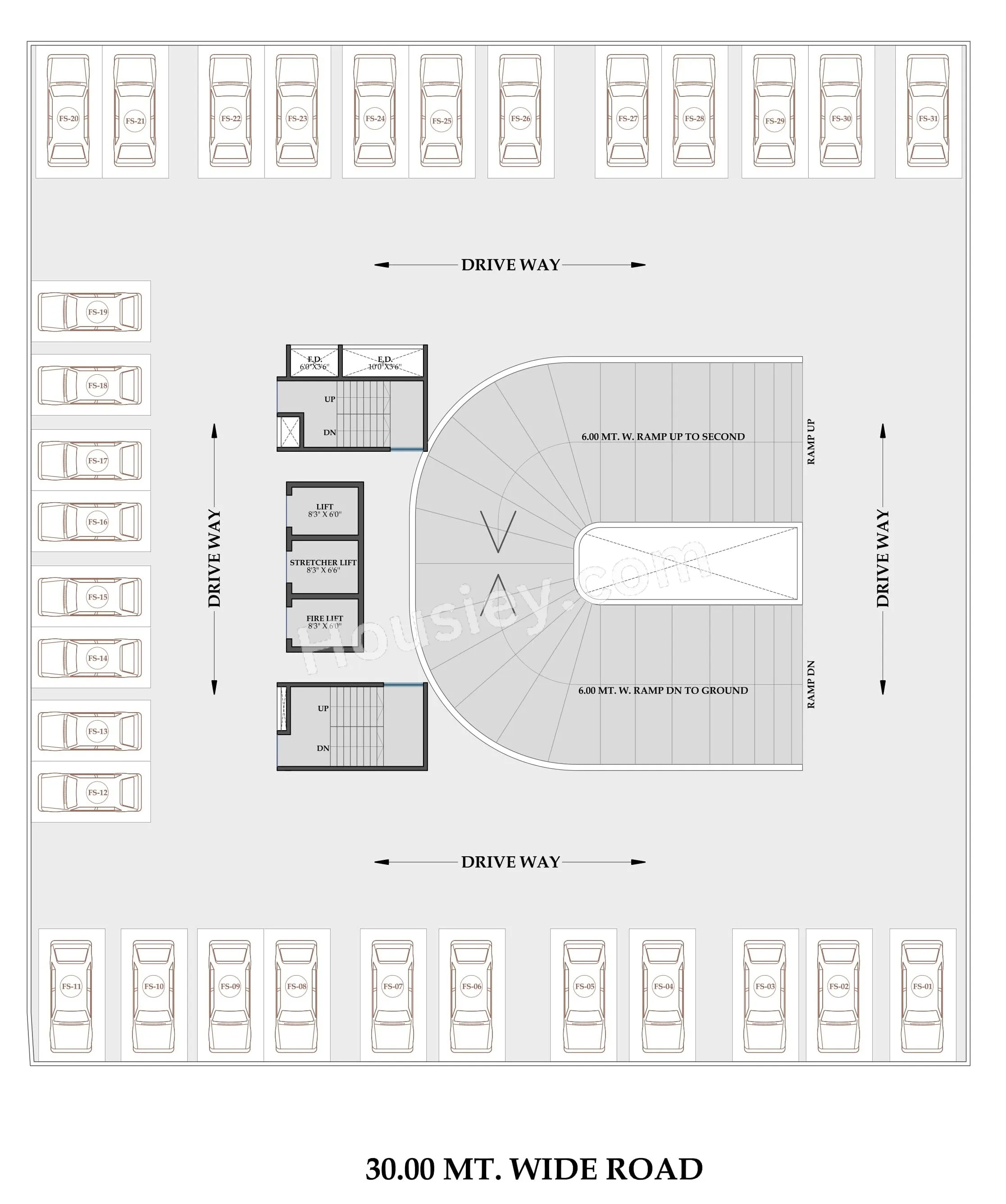 NMS 17 West Floor plan 6
