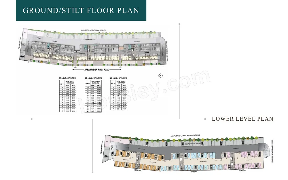 Naiknavare Aranya Floor plan 1