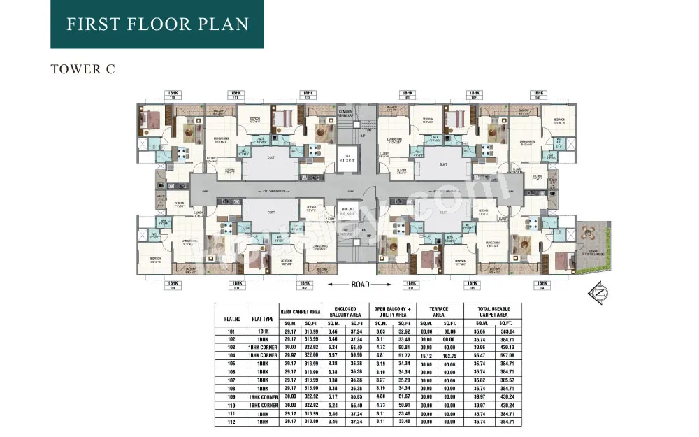 Naiknavare Aranya Floor plan 3