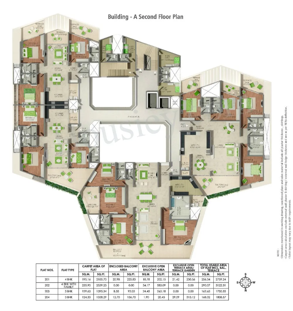 Naiknavare Eminence Floor plan 1