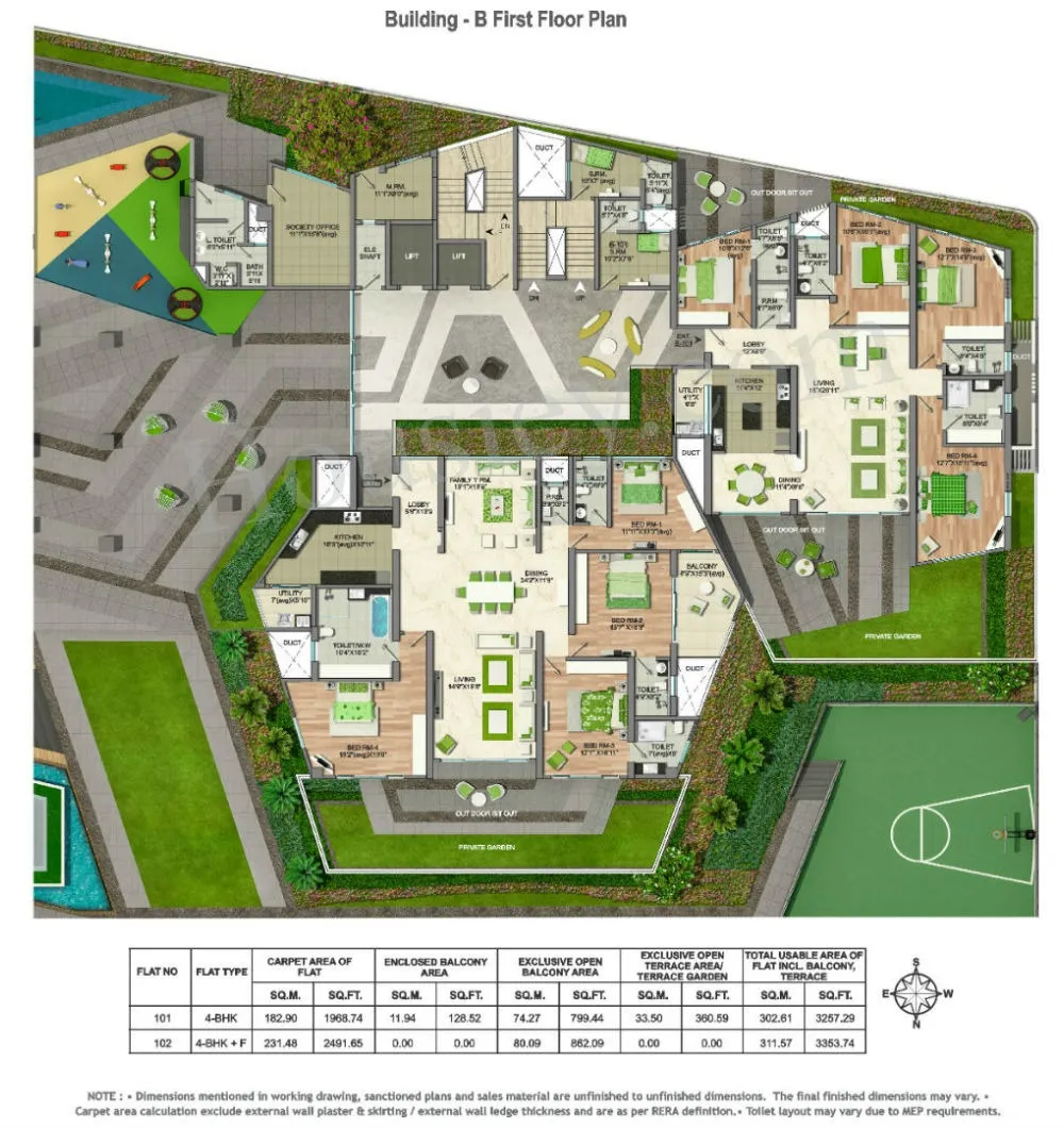 Naiknavare Eminence Floor plan 2