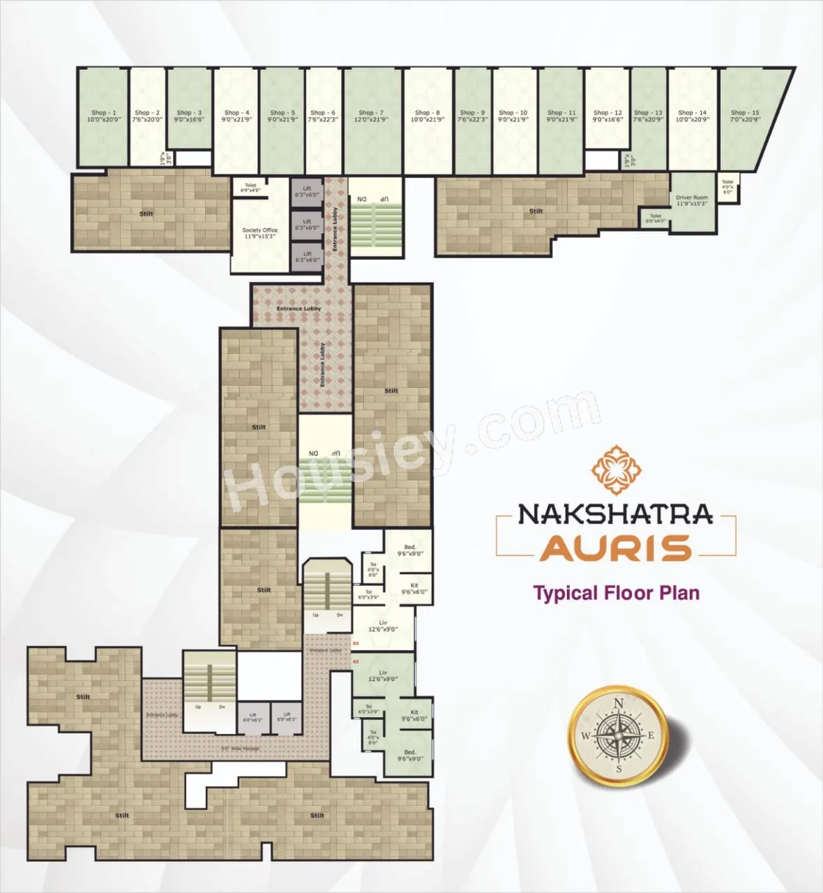 Nakshatra Auris Floor plan 1
