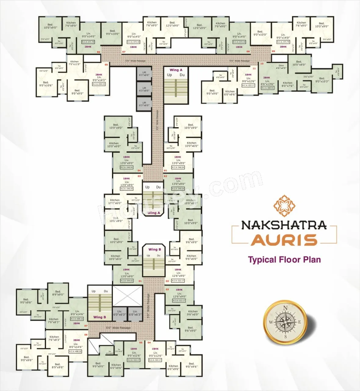 Nakshatra Auris Floor plan 2