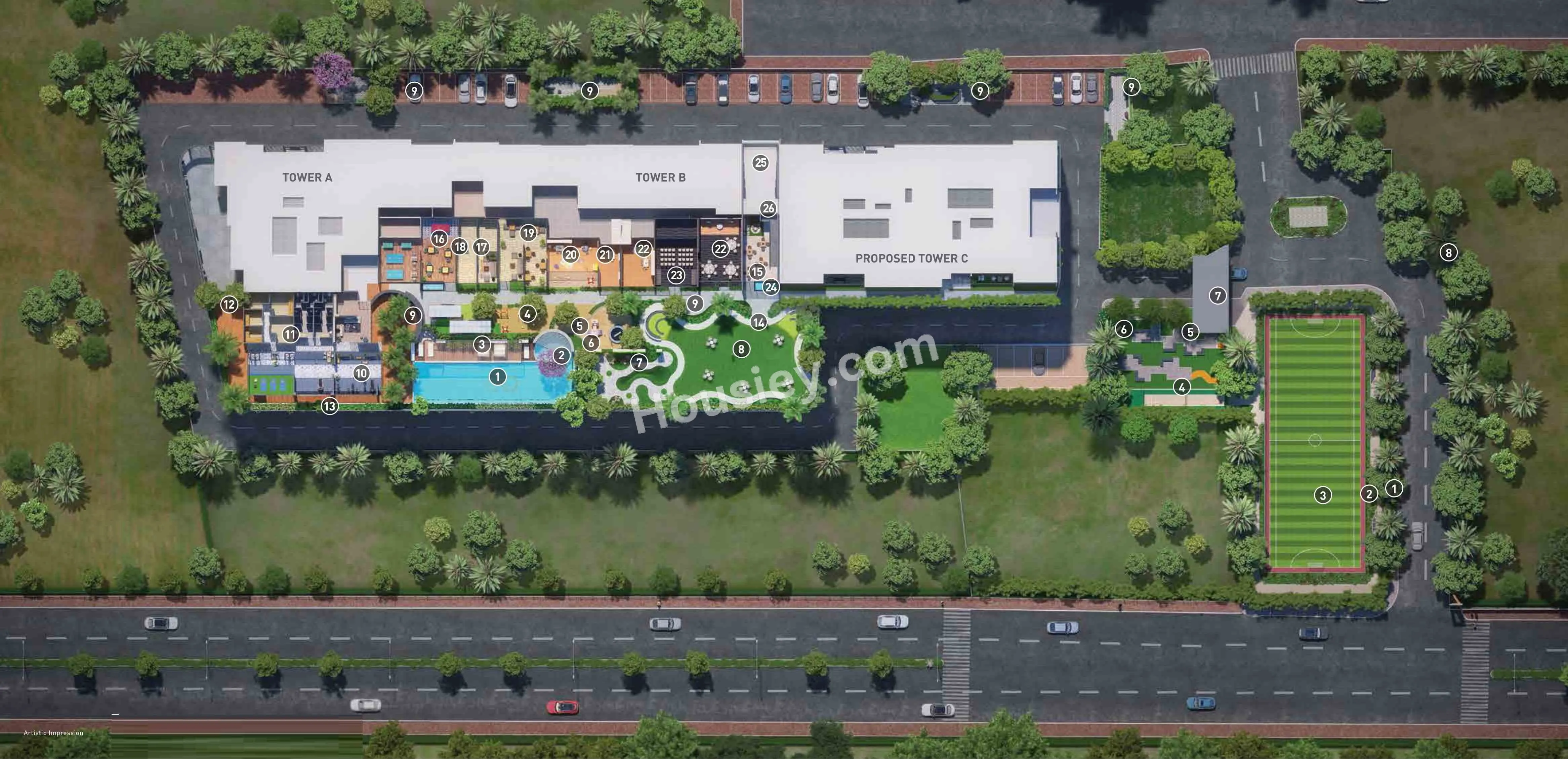 Namrata Amberwood Master Plan