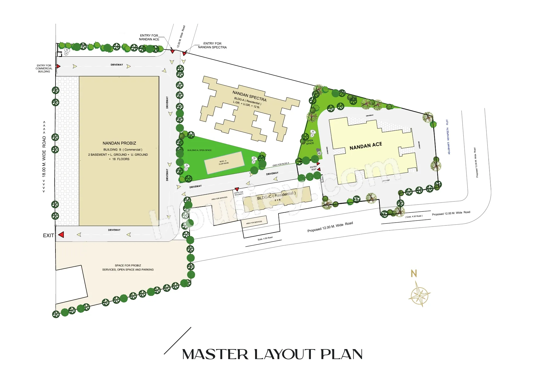 Jhamtani Nandan Ace Master Plan