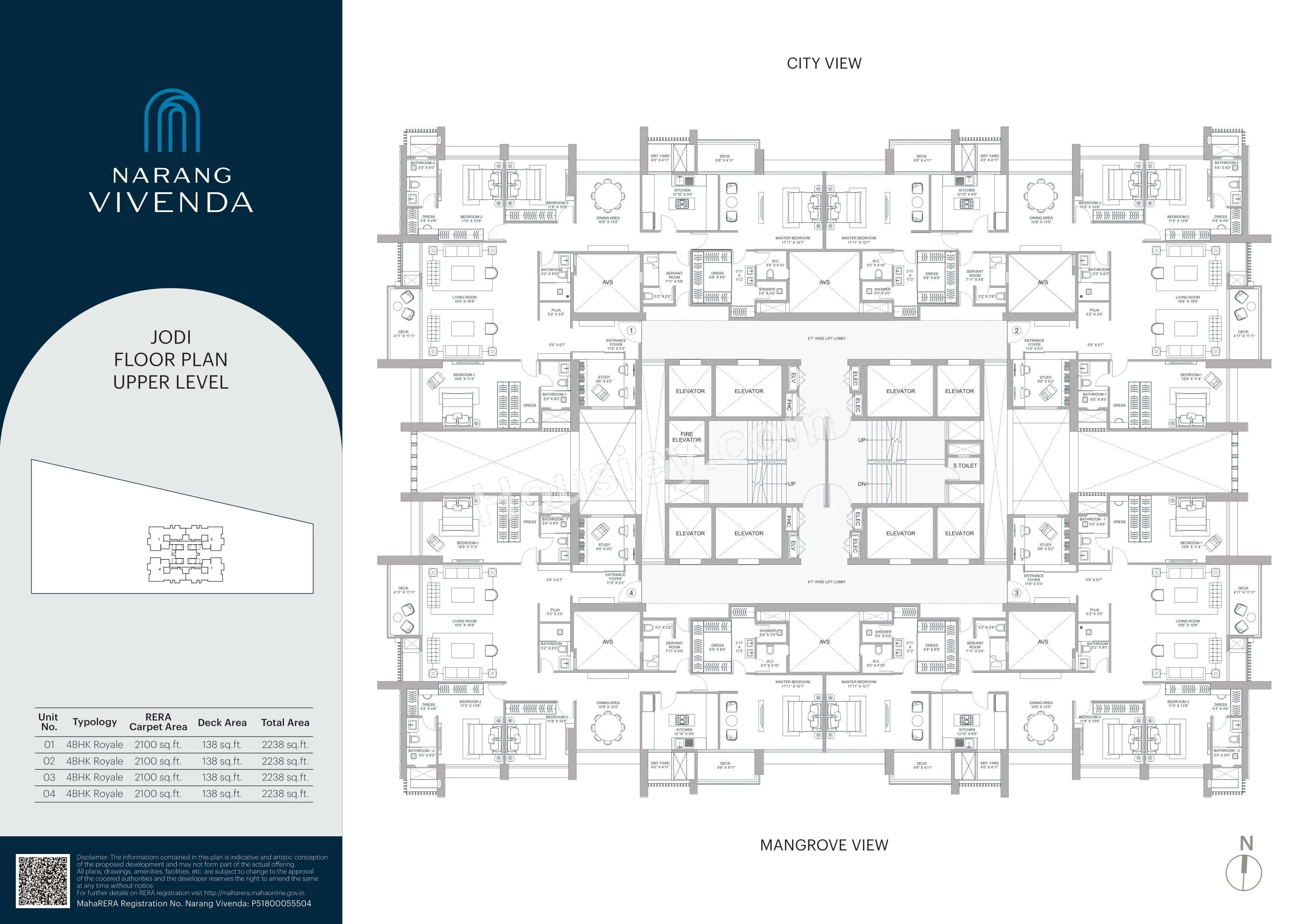 Narang Vivenda Floor plan 2