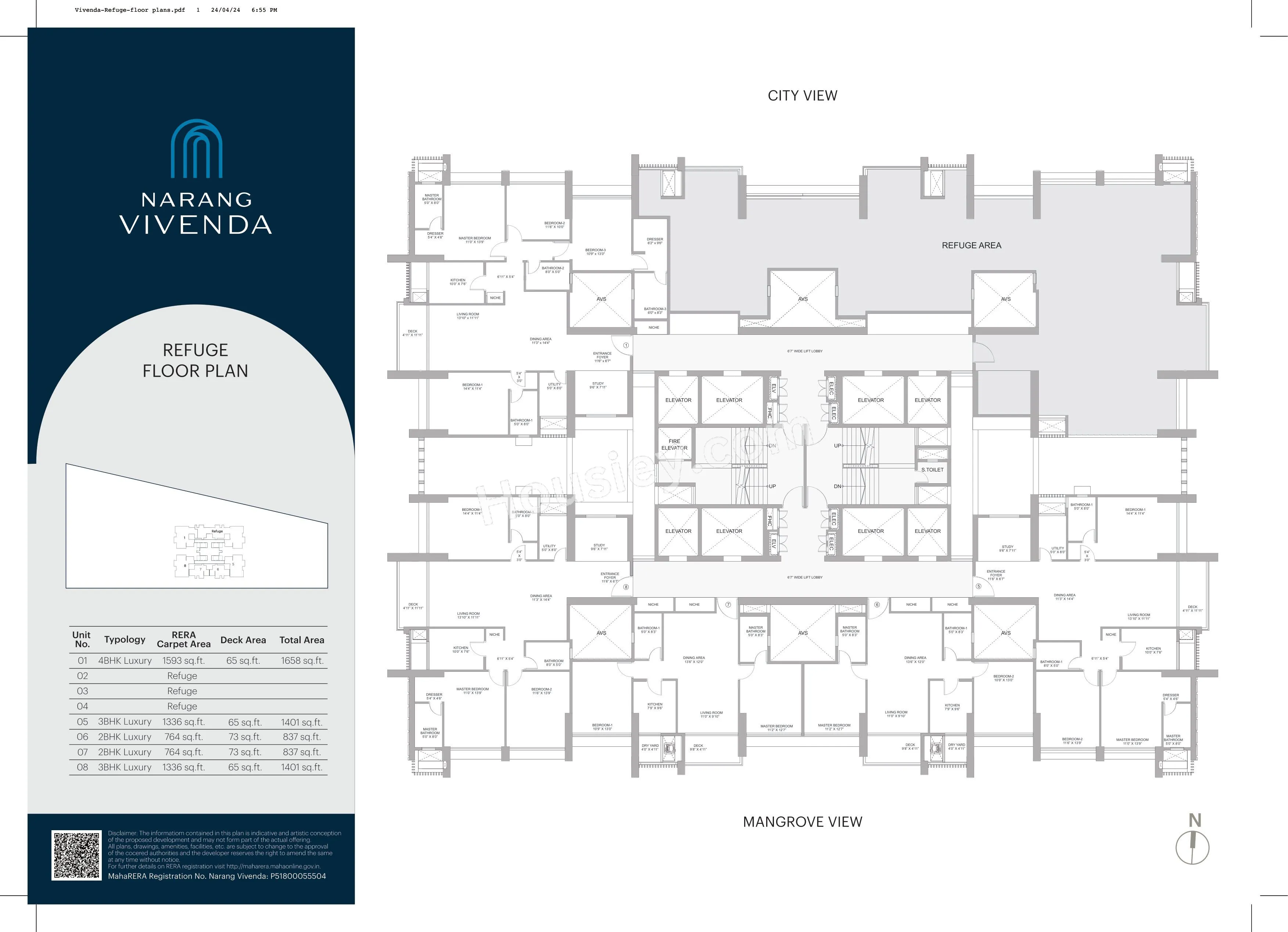 Narang Vivenda Floor plan 3