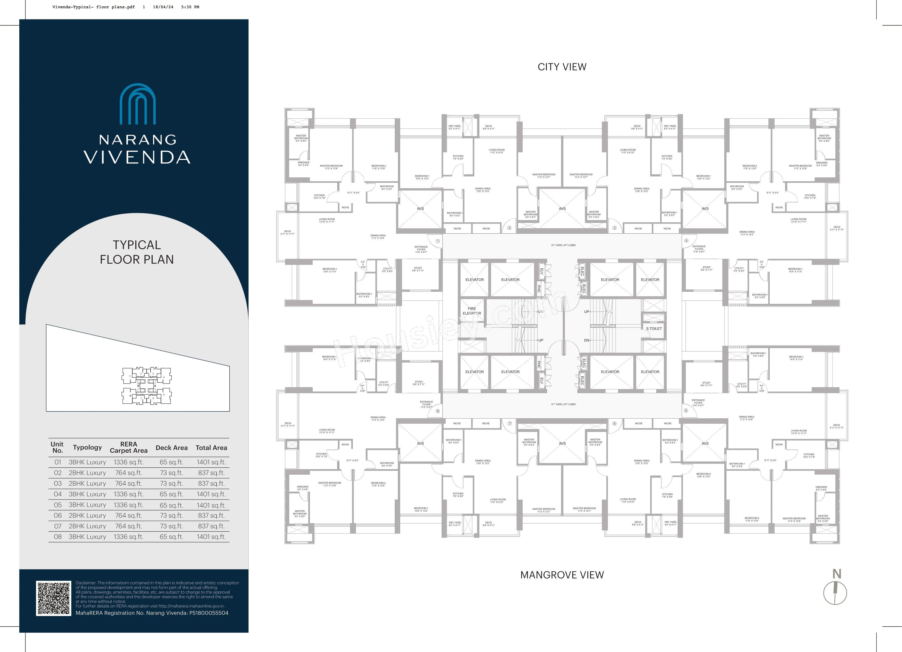 Narang Vivenda Floor plan 1
