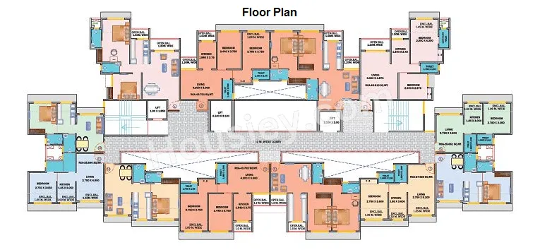 Navkar Majestic Floor Plan