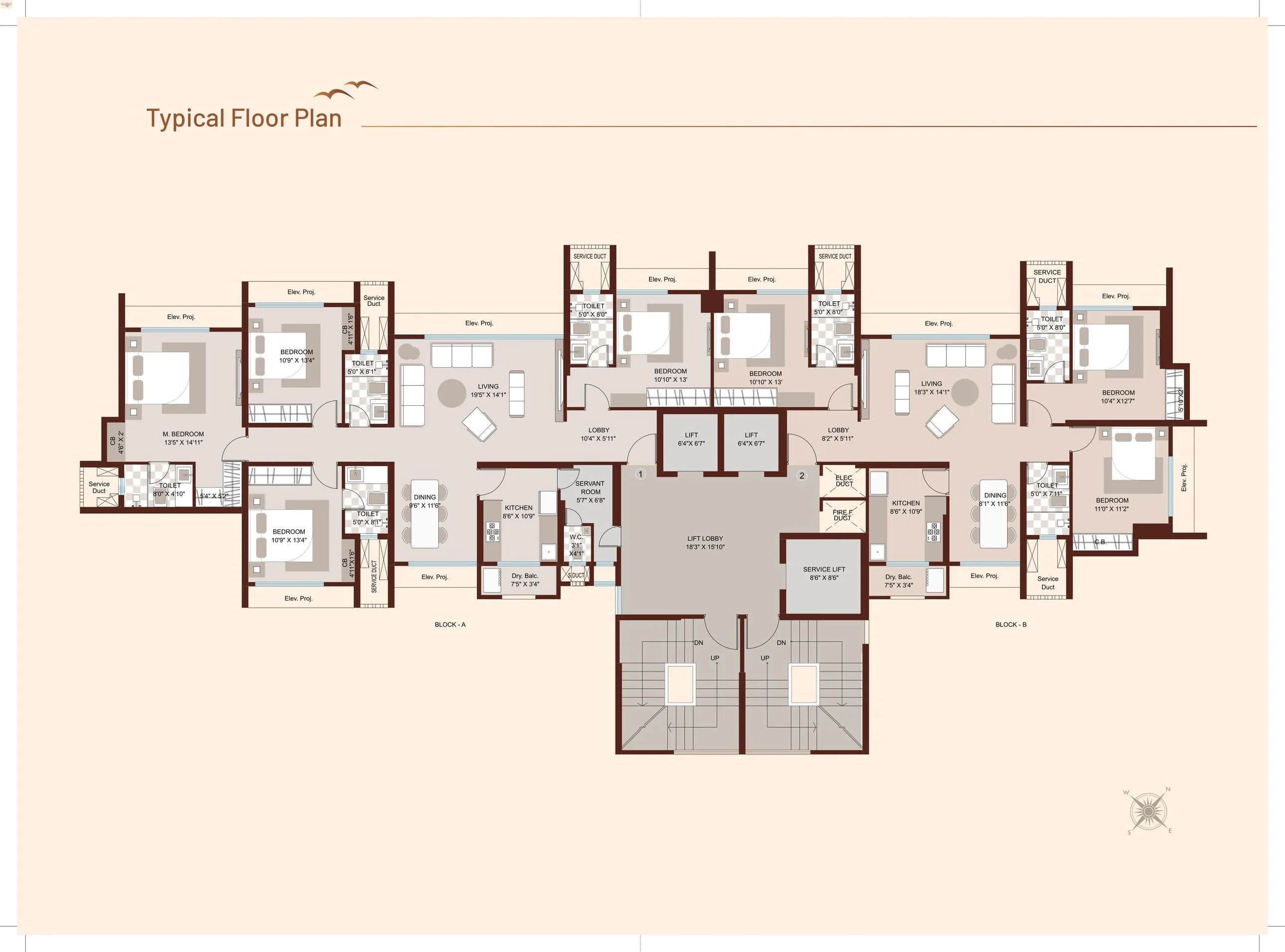 Neelkanth Lakeview Floor Plan