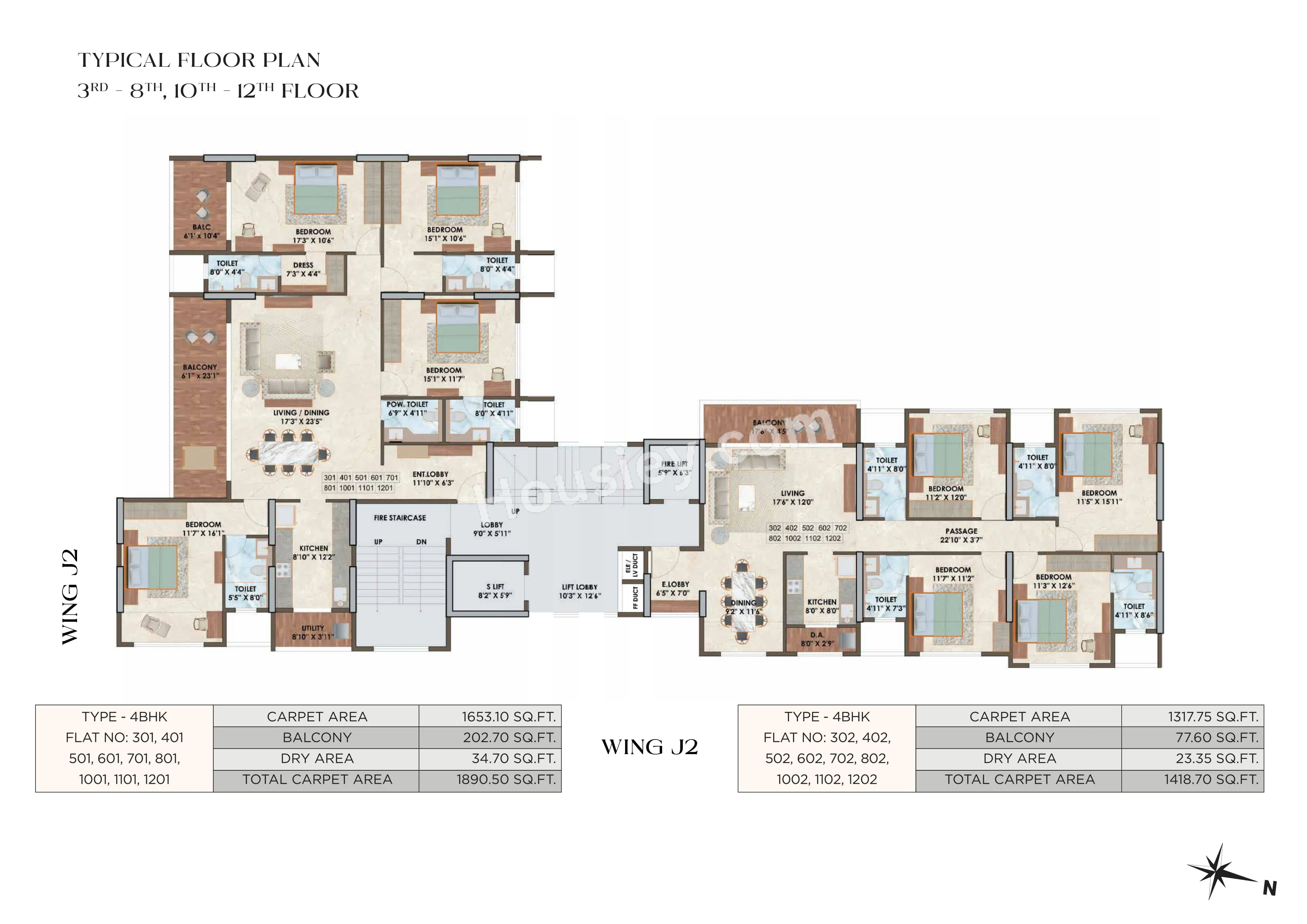 Neelsidhi The Luxe Floor Plan