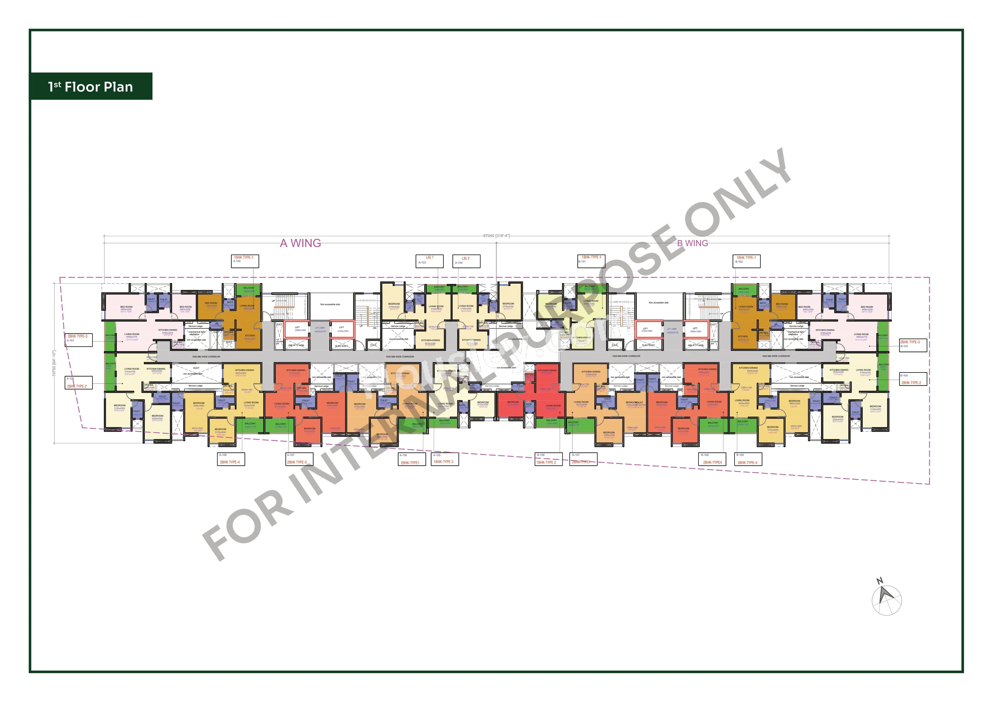 New Front 48 Central Park Floor plan 1