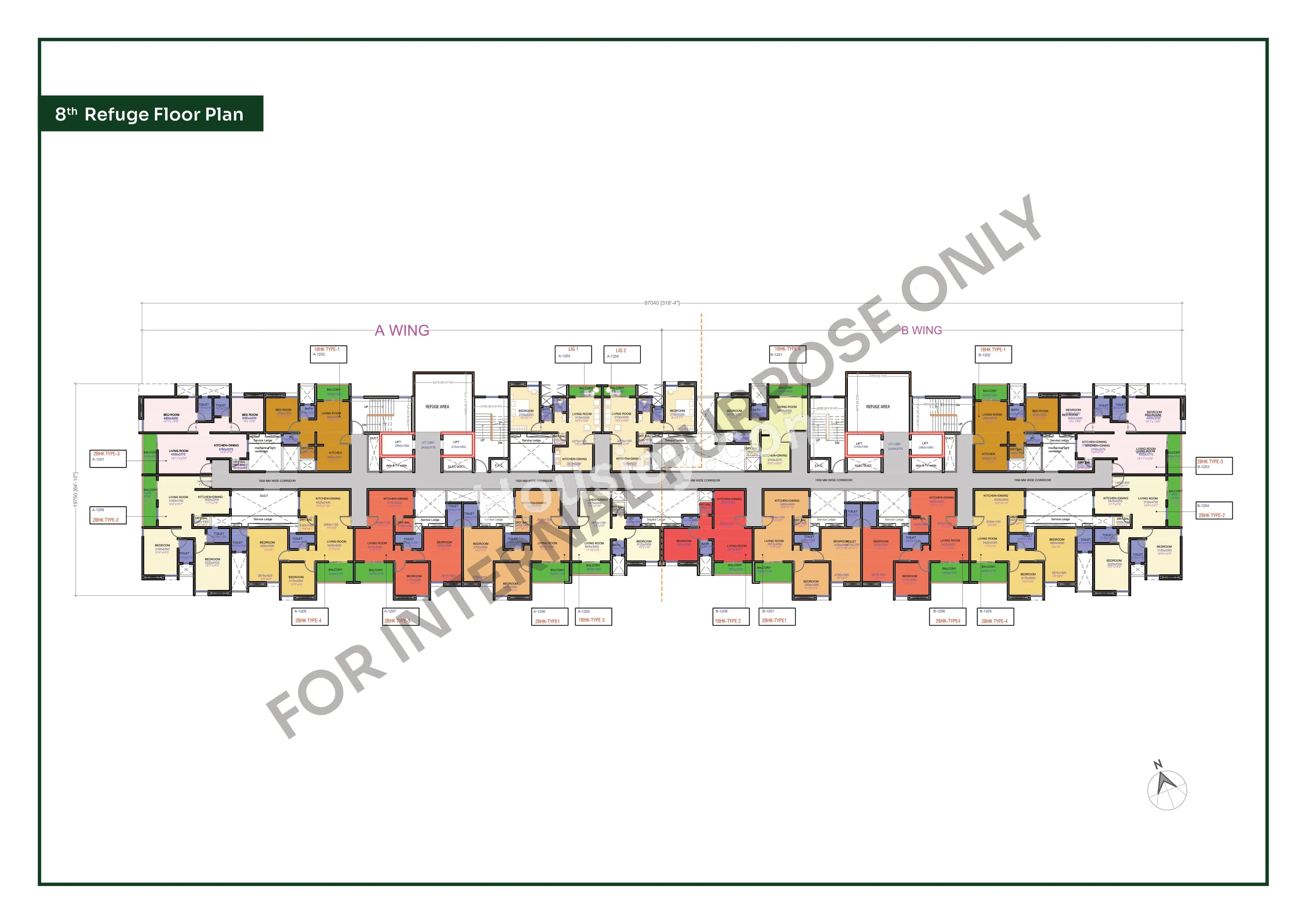 New Front 48 Central Park Floor plan 3