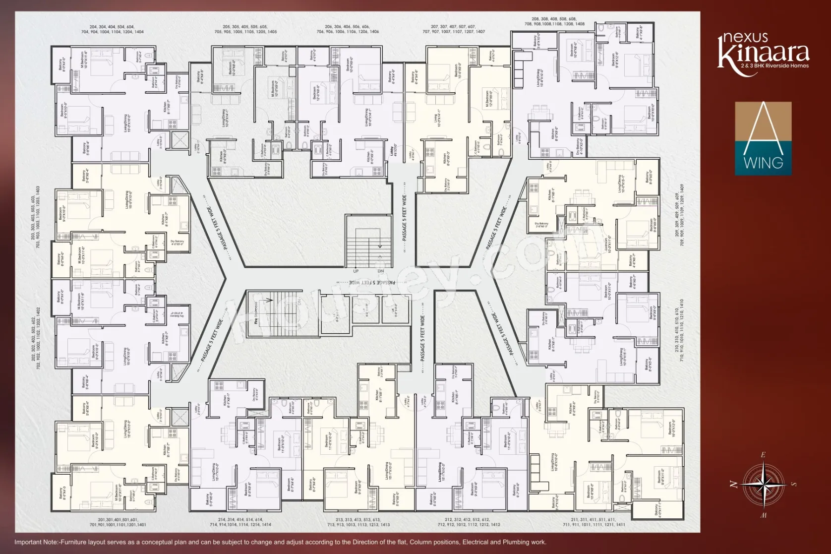 Nexus Kinaara Floor Plan
