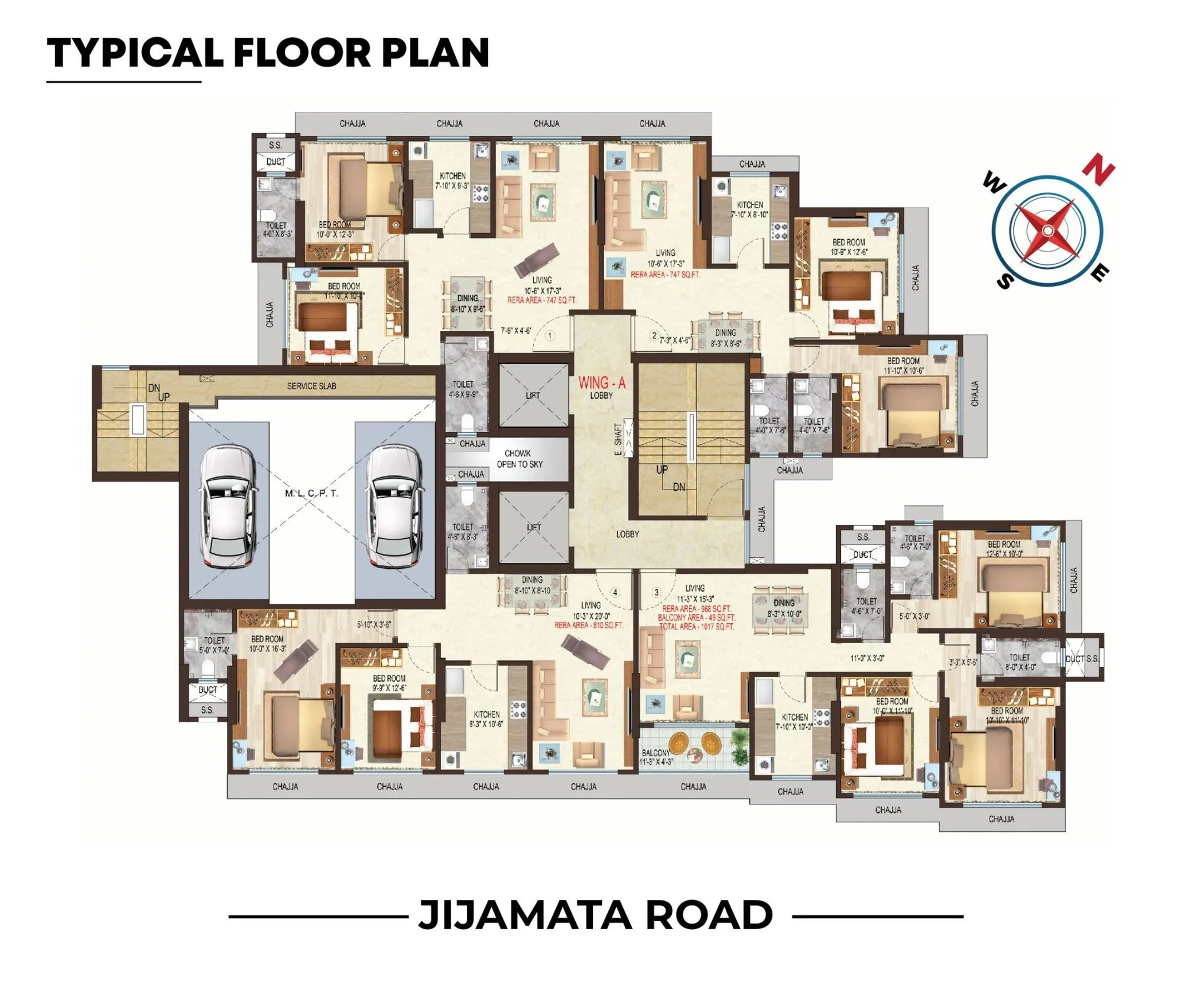 Nicco Amey Apartments Floor Plan