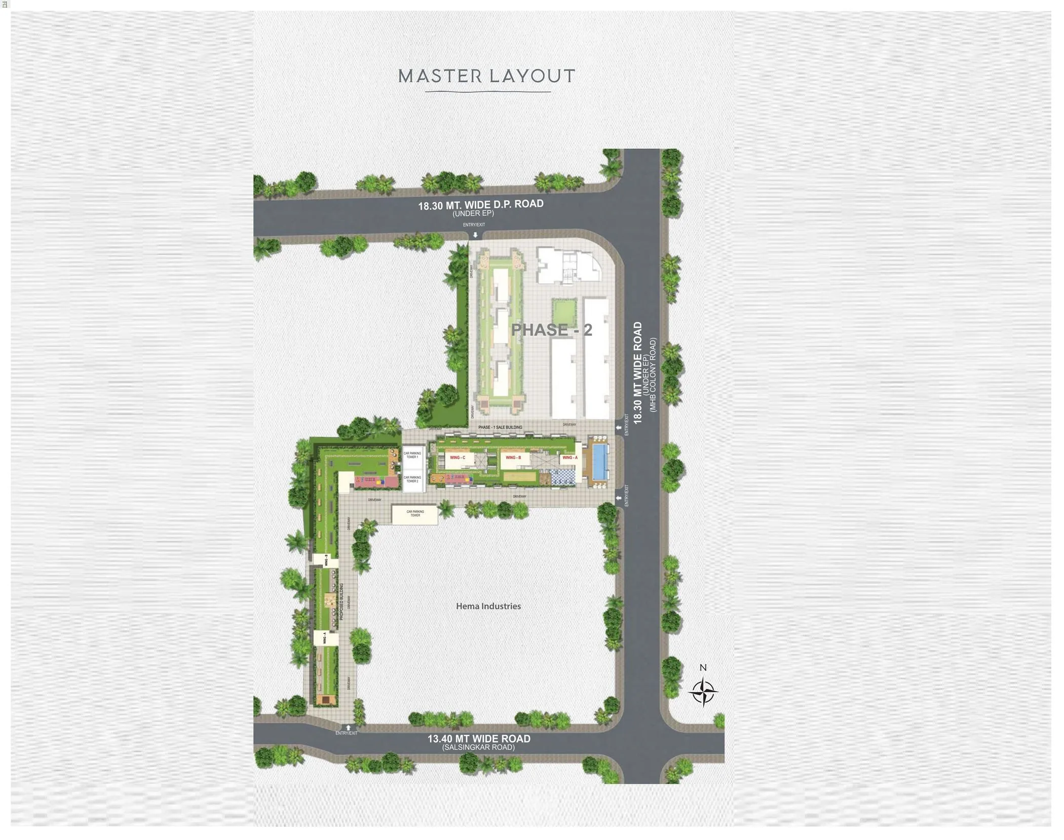 Nicco Shristi Residency Master Plan