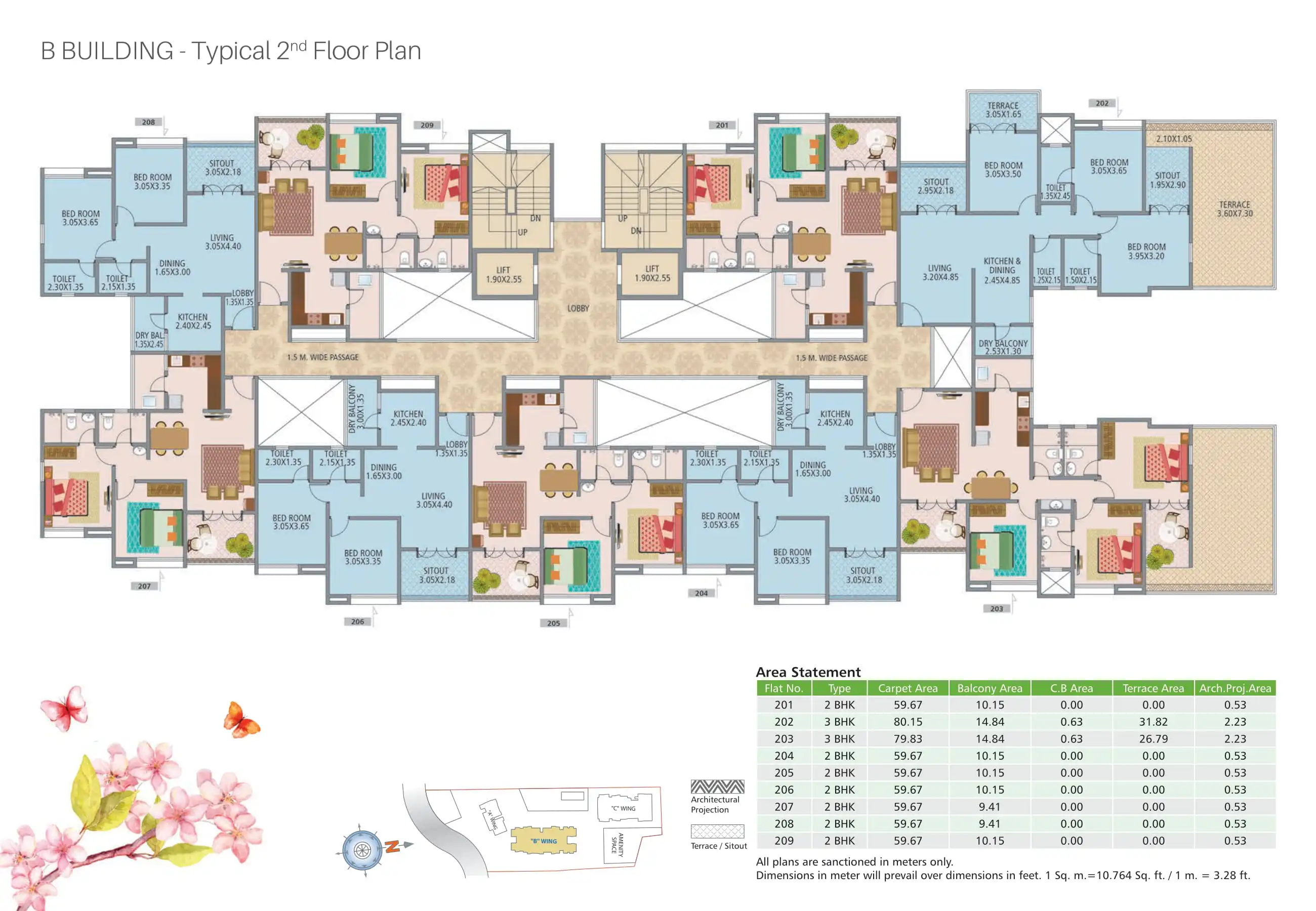 Nirman Altius Floor plan 2