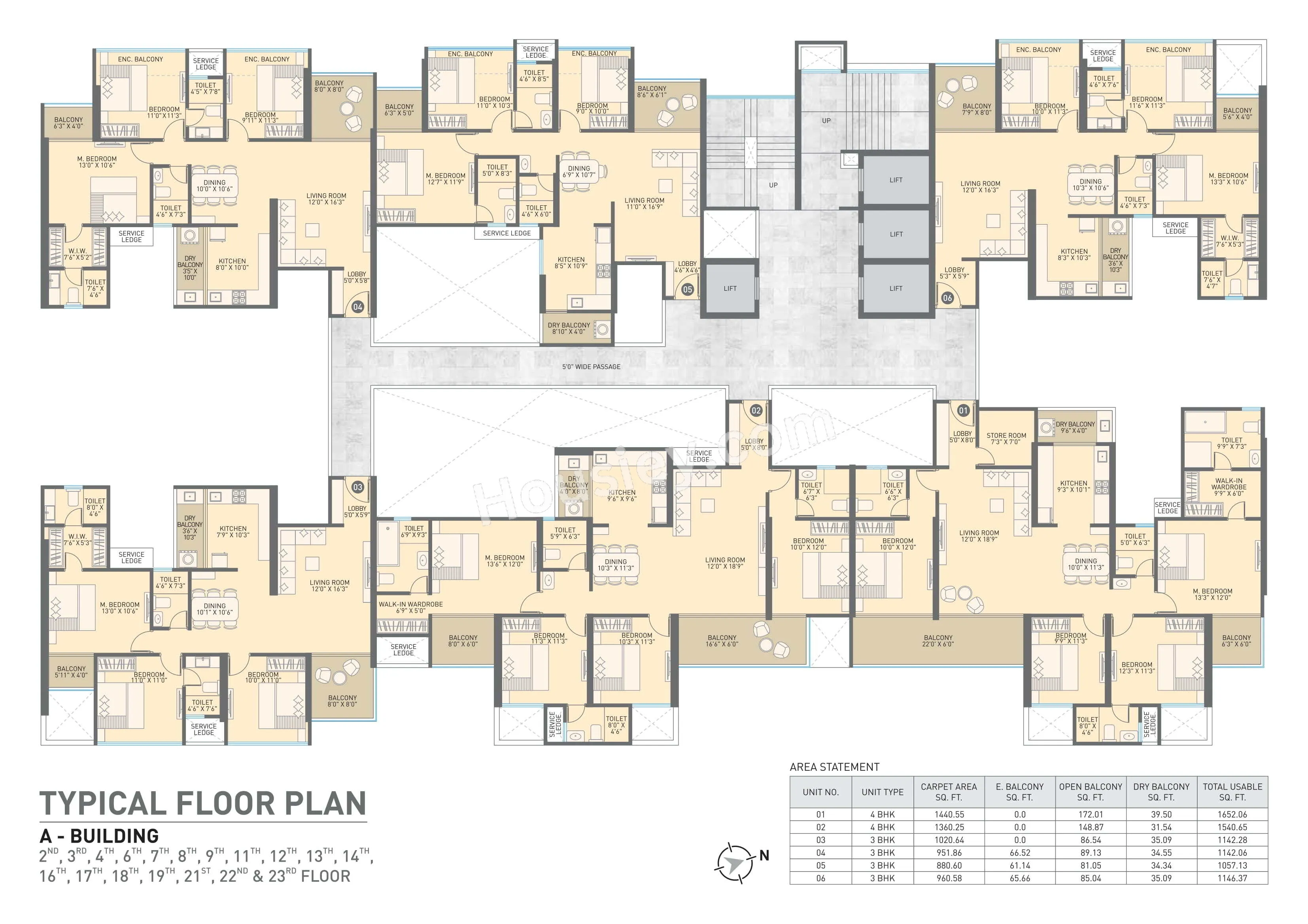 Nirman Astoria Royals Floor plan 1