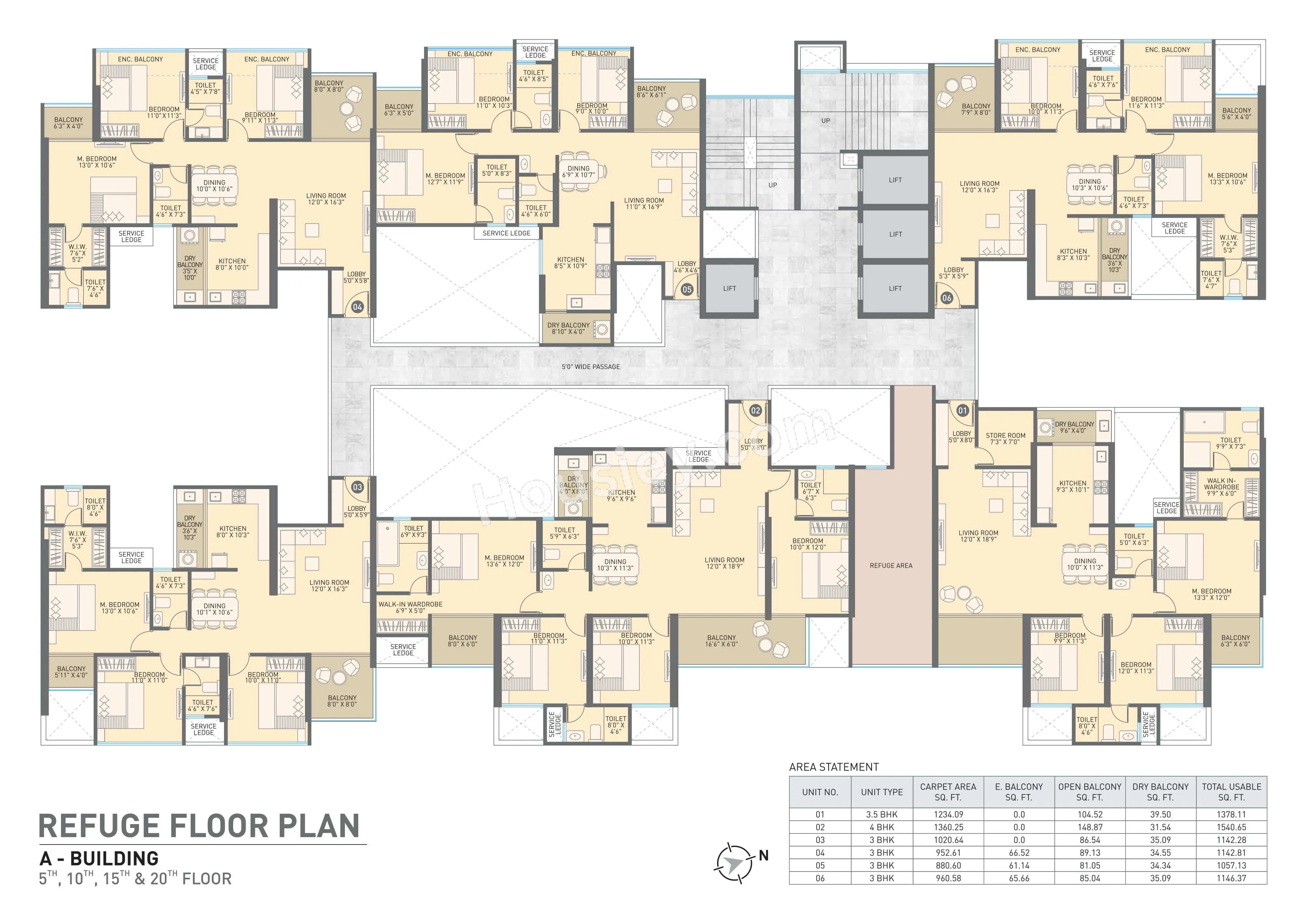 Nirman Astoria Royals Floor plan 2
