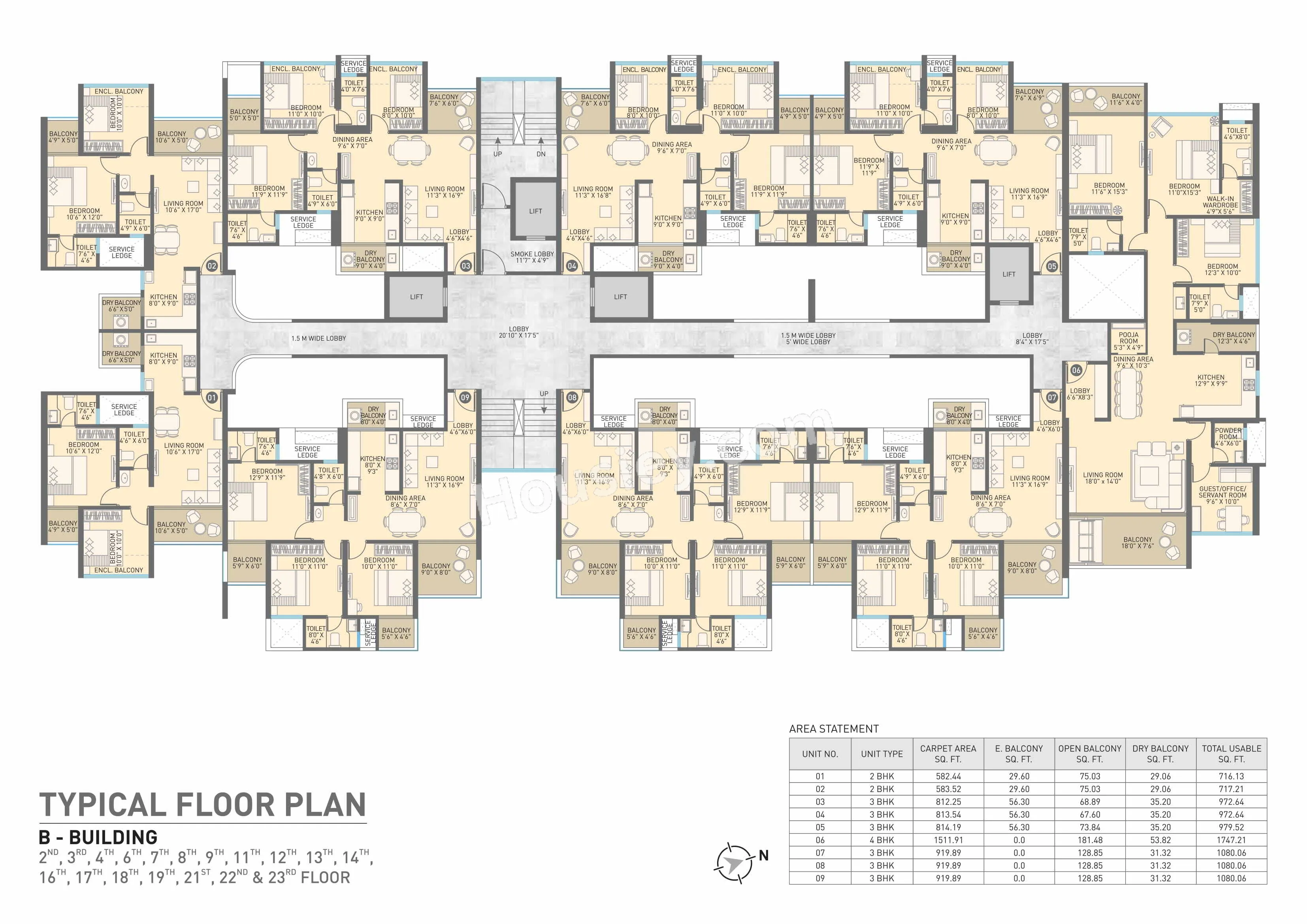 Nirman Astoria Royals Floor plan 4