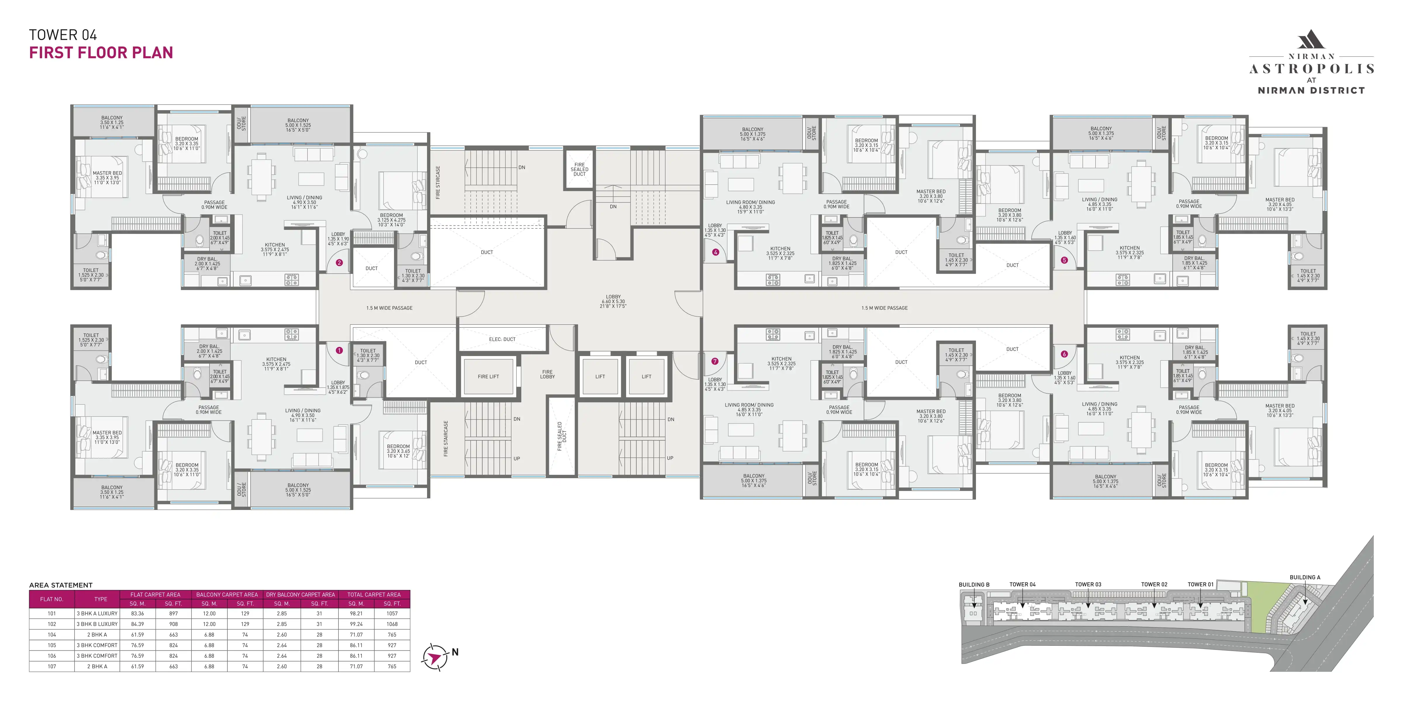 Nirman Astropolis Floor plan 1