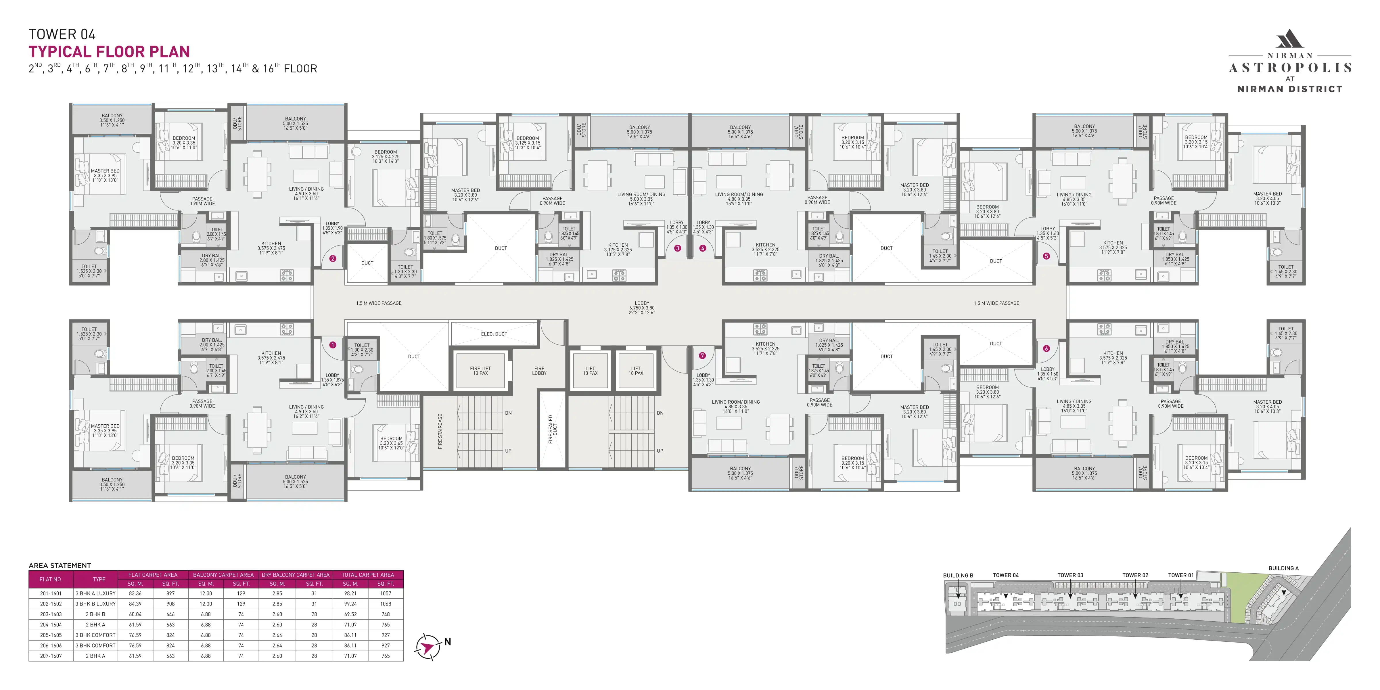 Nirman Astropolis Floor plan 3